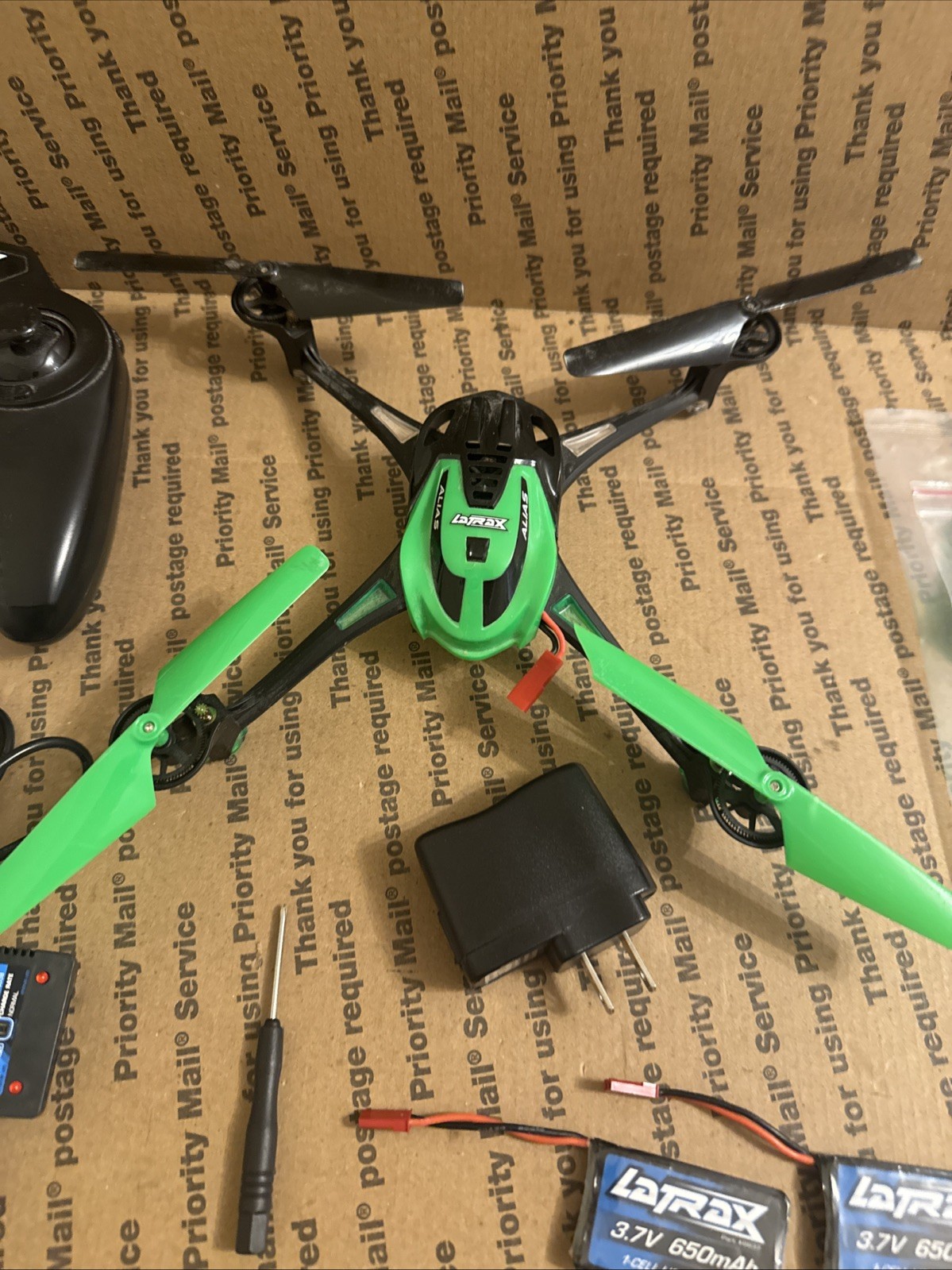 Traxxas Latrax 6608 Alias High Performance Quad Rotor Helicopter As Is Read