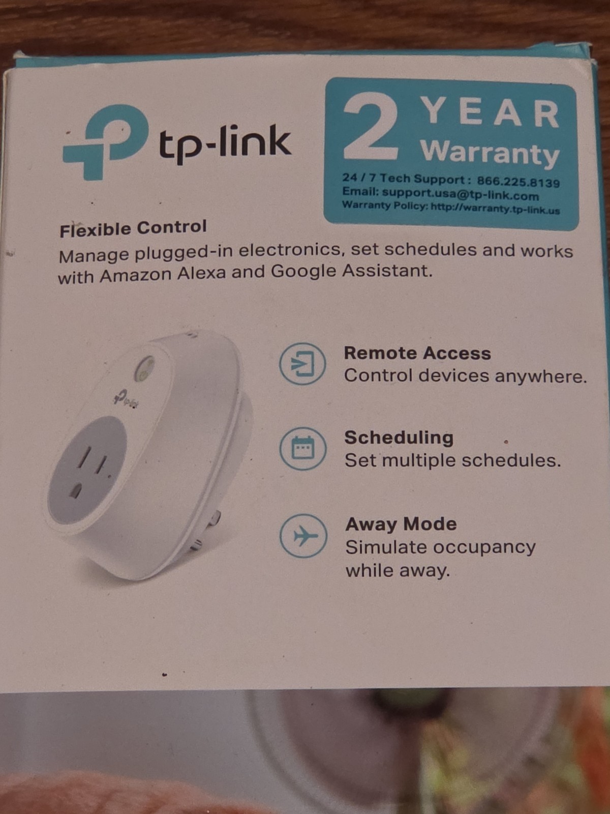 TP-Link HS100 Wi-Fi Smart Plug Kit - Twin Pack