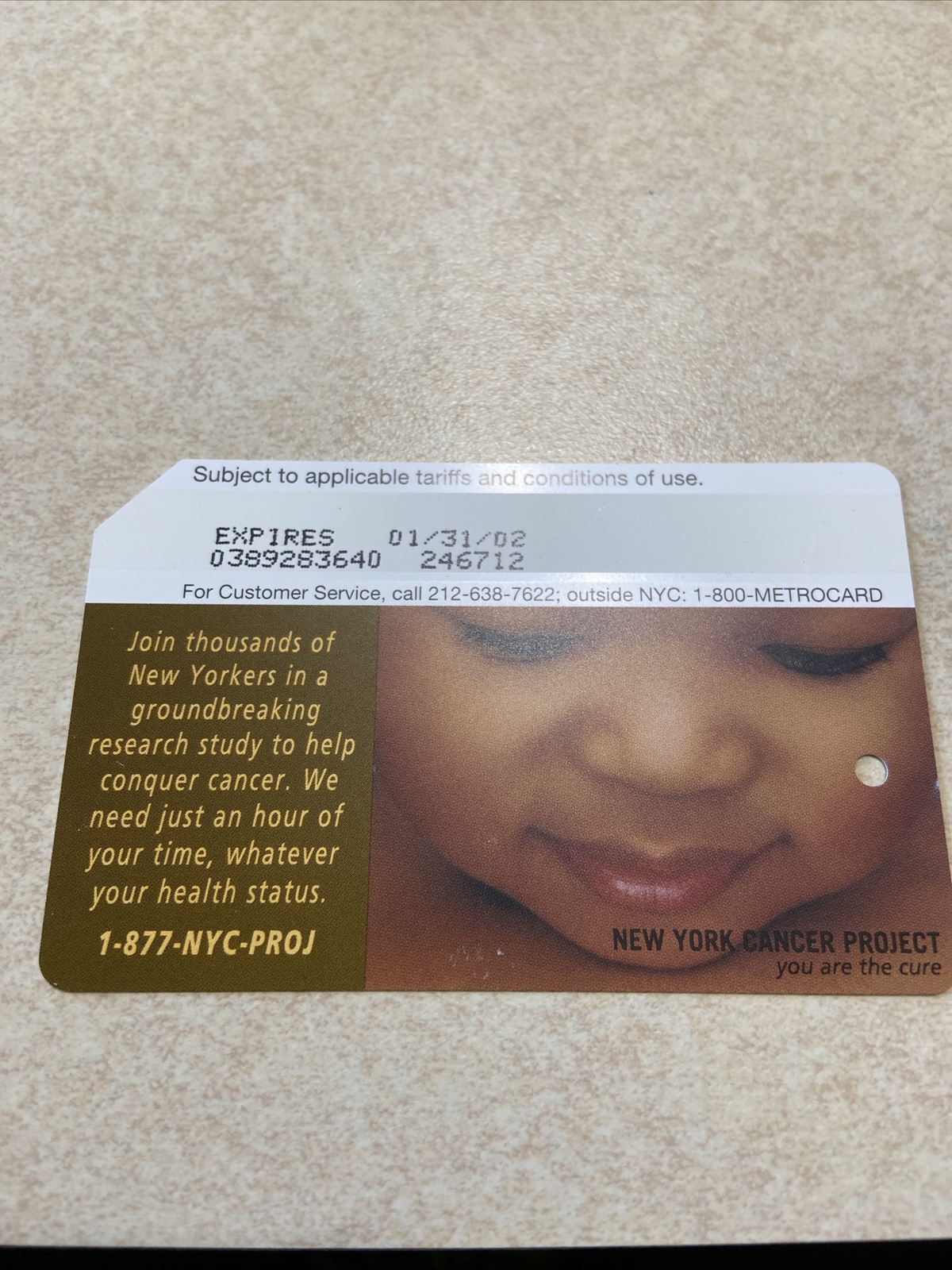 METROCARD Cancer Project
