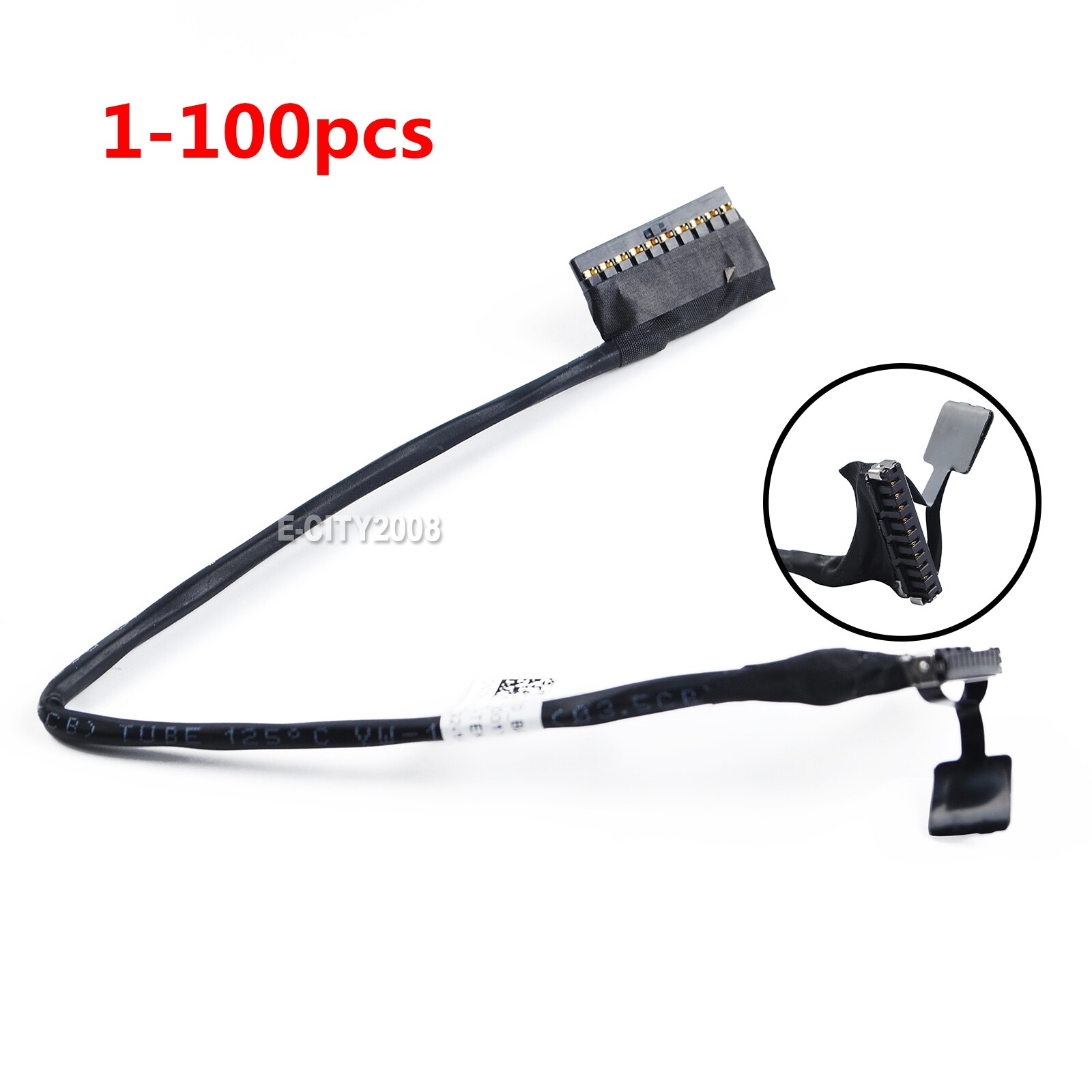 For Dell Latitude 5450 E5450 Battery Cable Wire 8X9RD 08X9RD DC02001YJ00