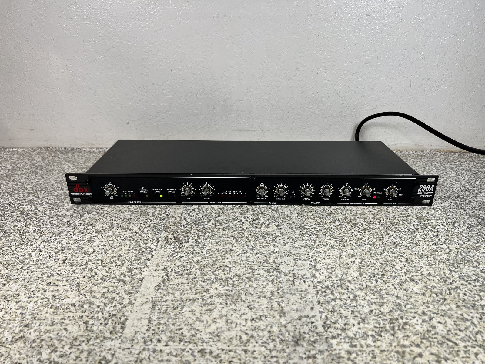 dbx 286A Microphone Preamp Processor CG01BJ6 (NO KNOBS!)