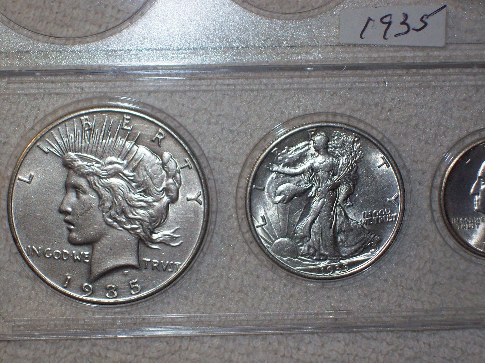 1935 MINT SET UNCIRCULATED 6 COIN PHILADELPHIA MINT