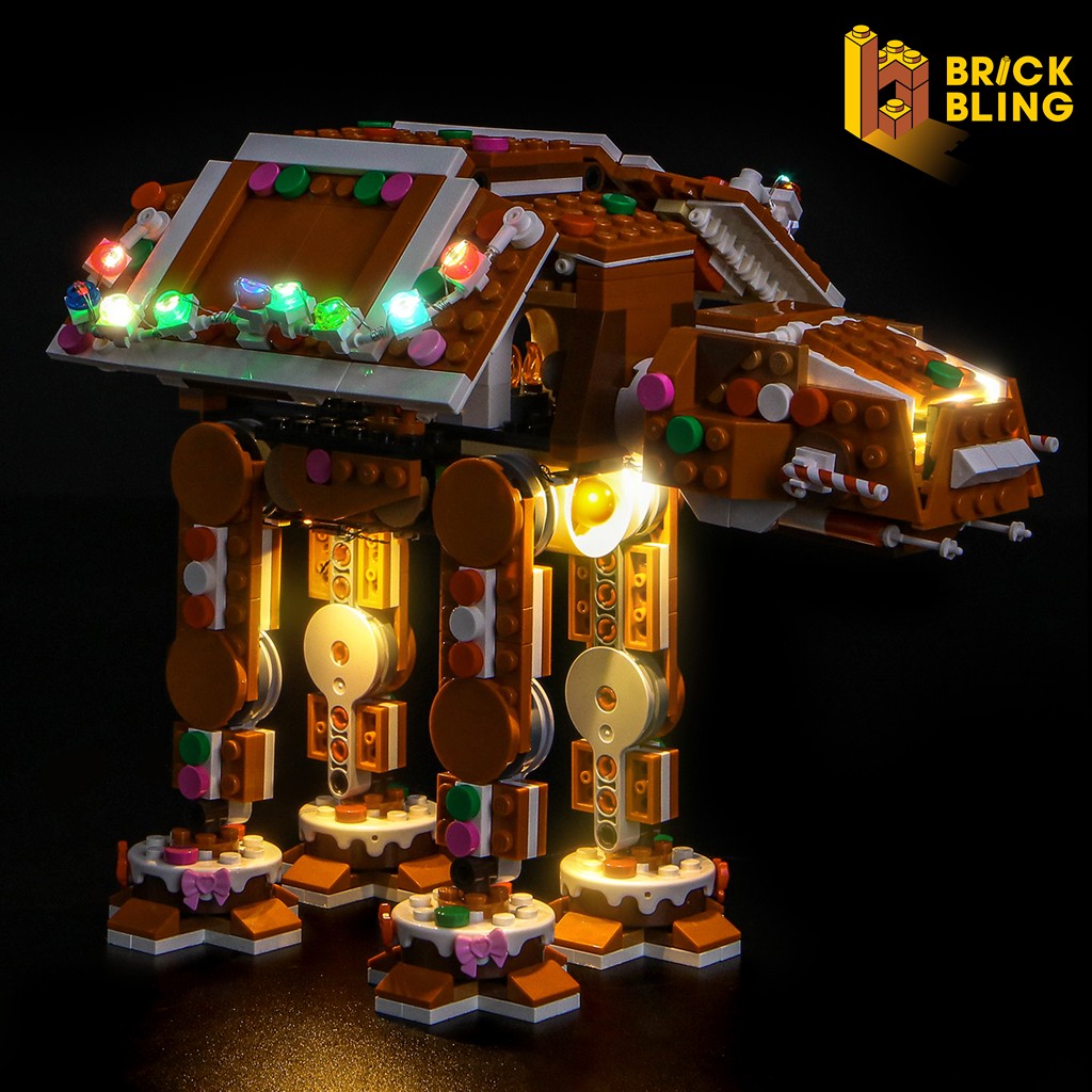 BrickBling LED Light Set for LEGO Gingerbread AT-AT™ Walker 40806 (Standard)