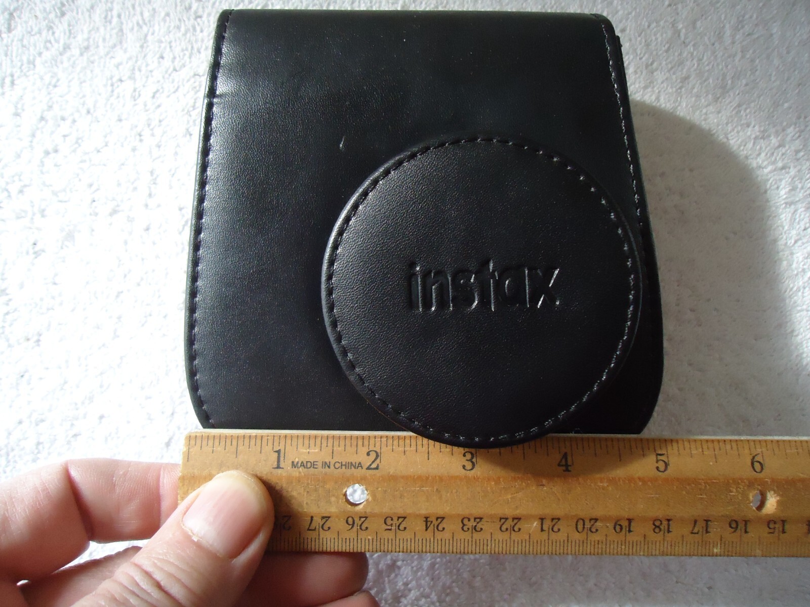 Instax Black Camera Case With Adjustable Cross Body Strap " Great Item "