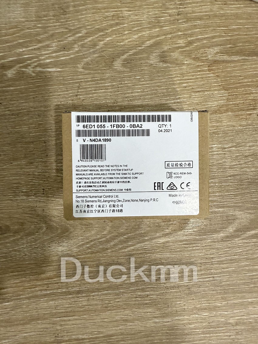 1pc New Siemens 6ED1055-1FB00-0BA2 Expansion Module LOGO DM8 230R US Free TAX