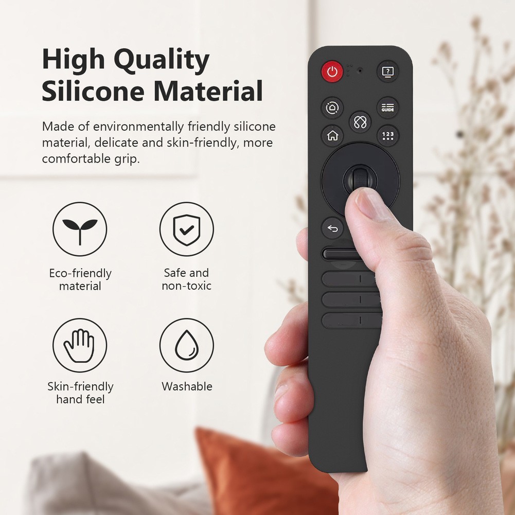 For LG MR25GA Remote Cover Lightweight Shockproof Silicone with Non Slip Grip