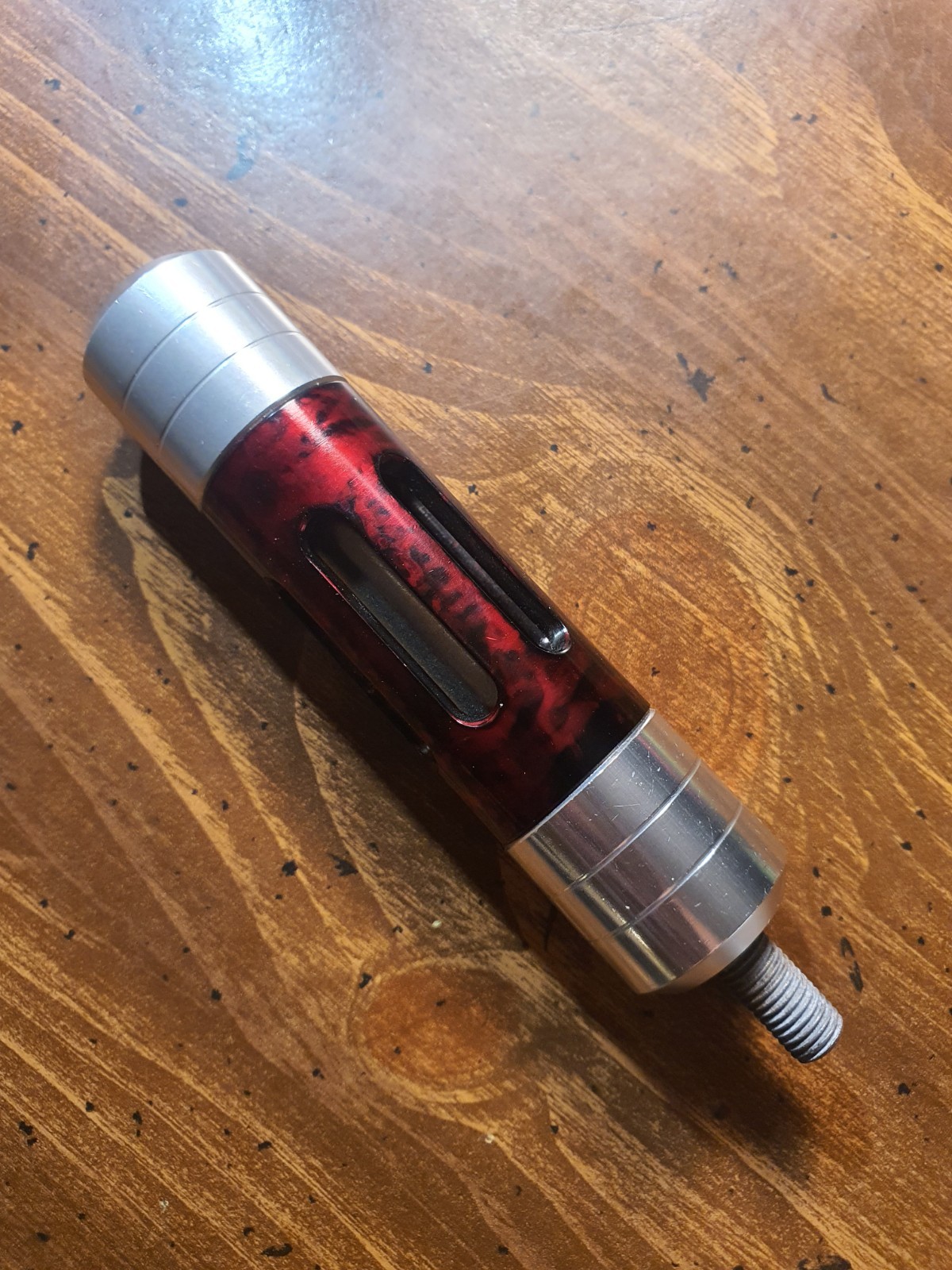 Doinker Archery Supression Stabilizer Mount Red Ember Anodized Center