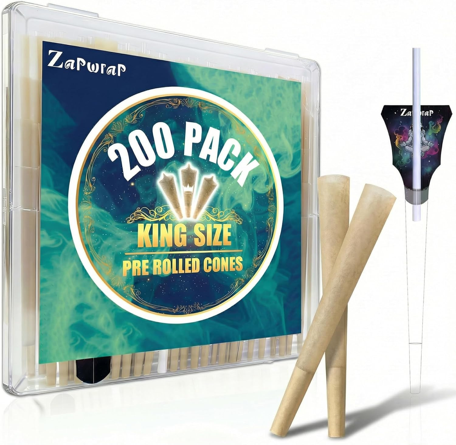 200 PACK Cones Rolling Paper | King Size | 108Mm | Pre Rolled Cones with Paper L