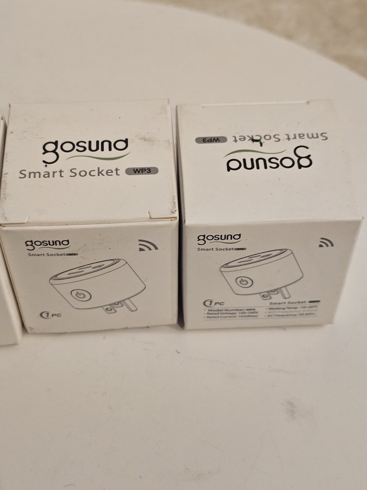 Open Box Gosung WP3 Smart Socket Pack of 4