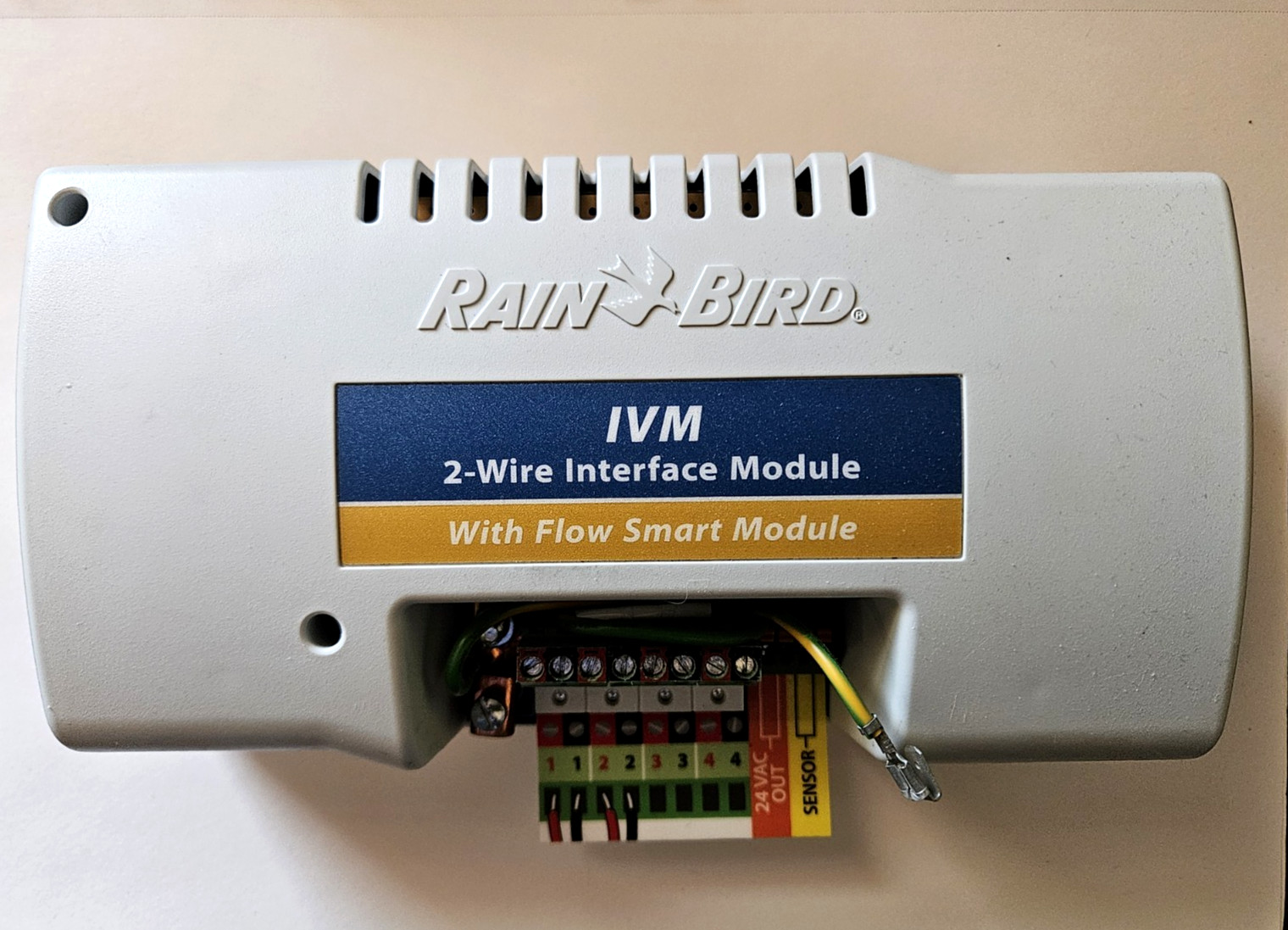 RAIN BIRD IVM 2-WIRE INTERFACE MODULE WITH FLOW SMART MODULE