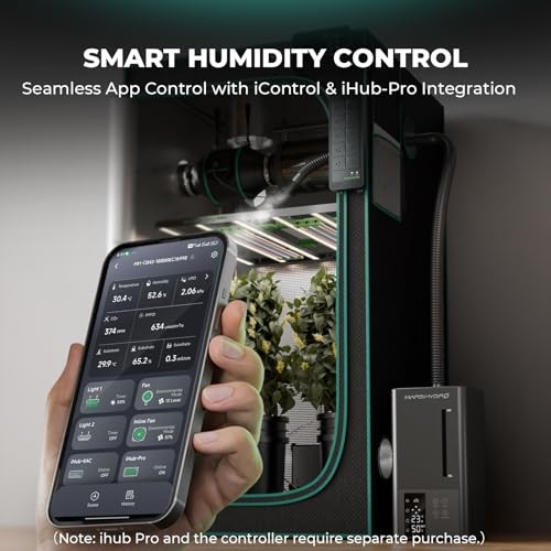 2026 New Plant Humidifier with Adjustable Humidity | Timer 6L