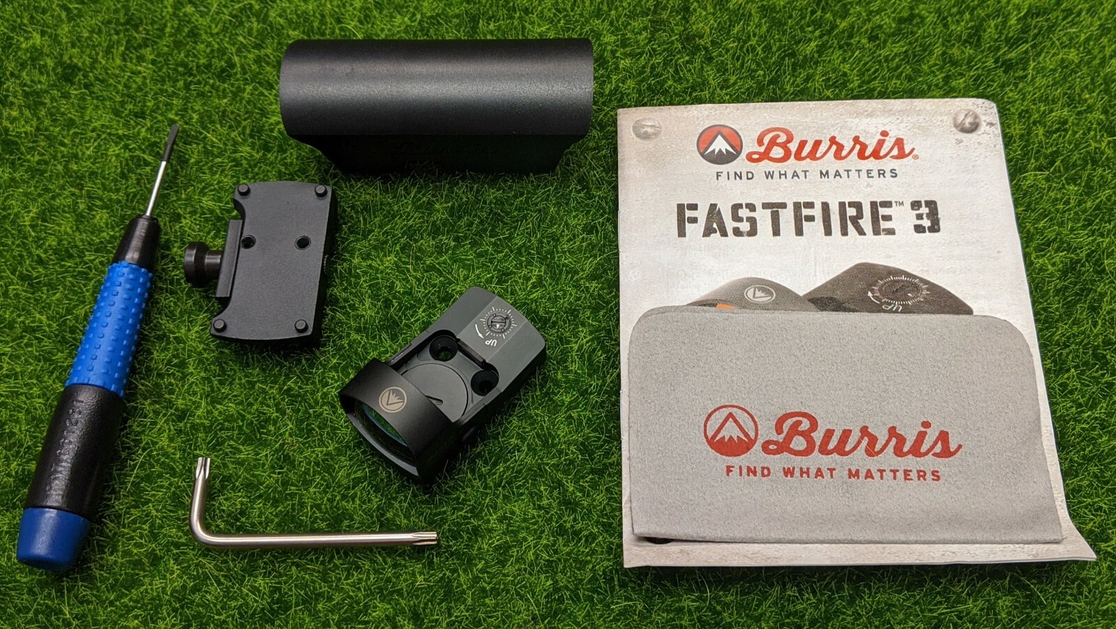 Burris Fastfire III Red Dot Reflex 3 MOA Sight, Picatinny Mount (Black) - 300234