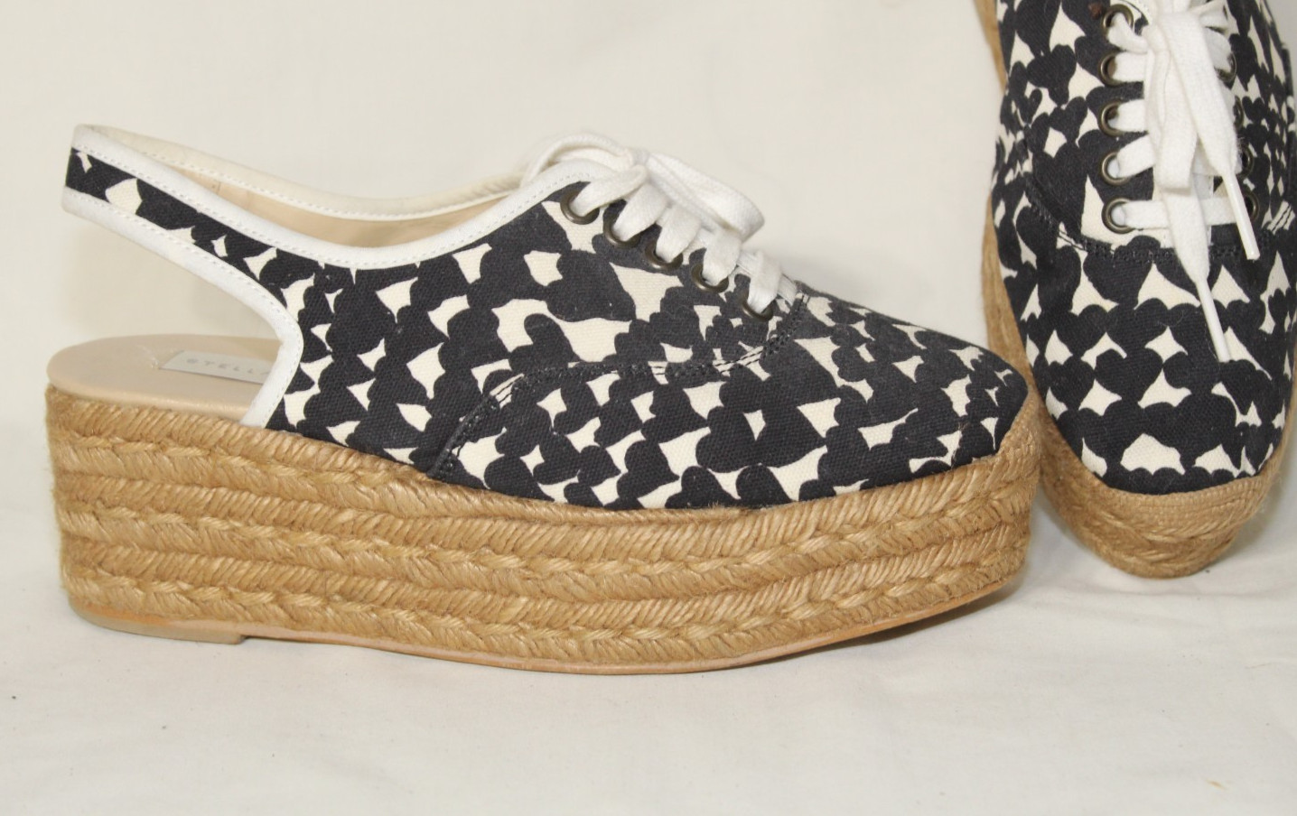 Stella McCartney Canvas Printed Espadrilles sz. 37