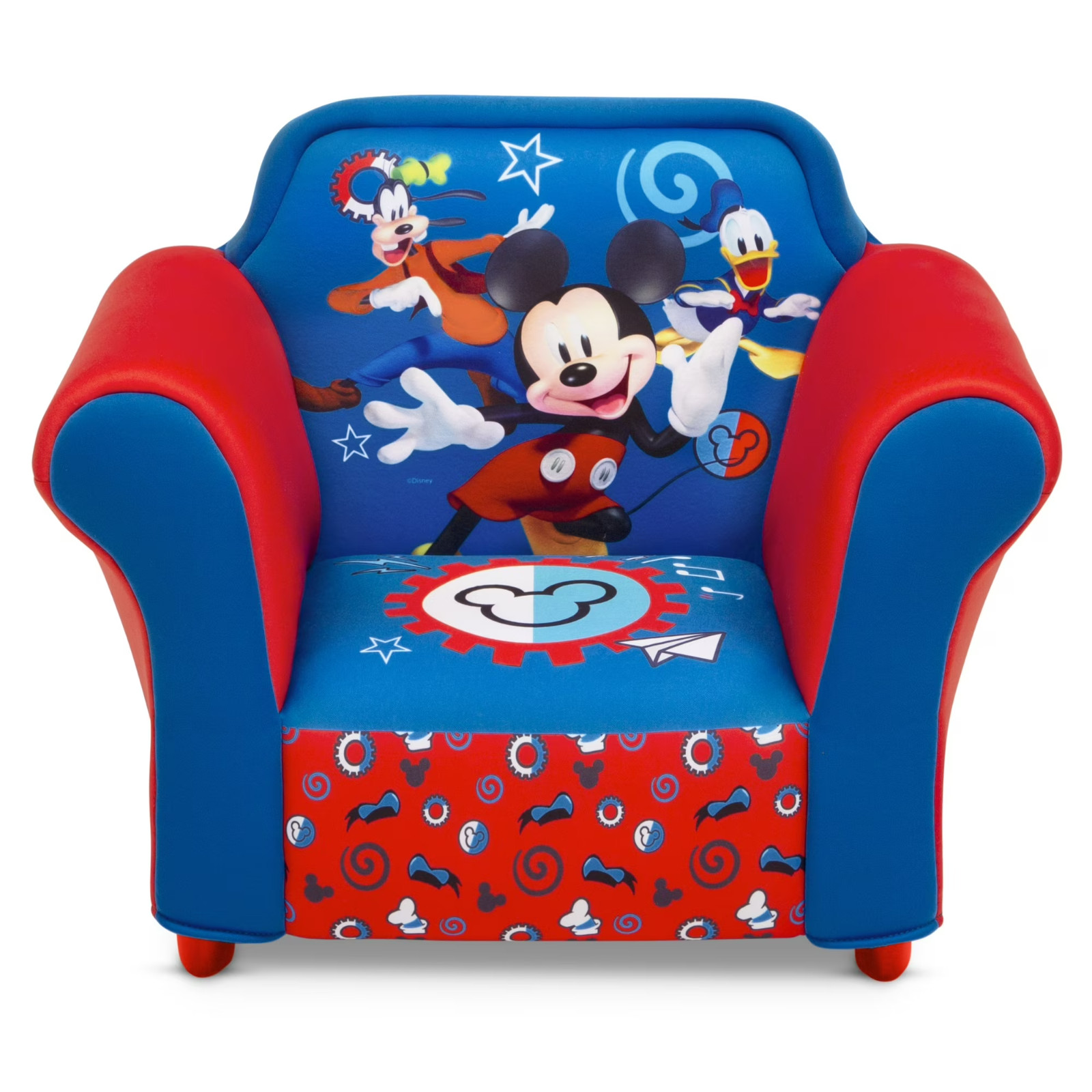 Kids Disney Mickey Mouse Chair Upholstered Armchair Chair For Toddler GIFT
