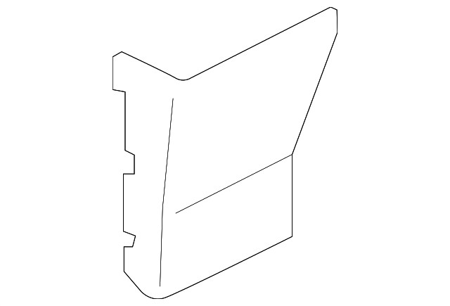 Genuine Nissan Frame Side Member Reinforcement 751F0-1KA0A