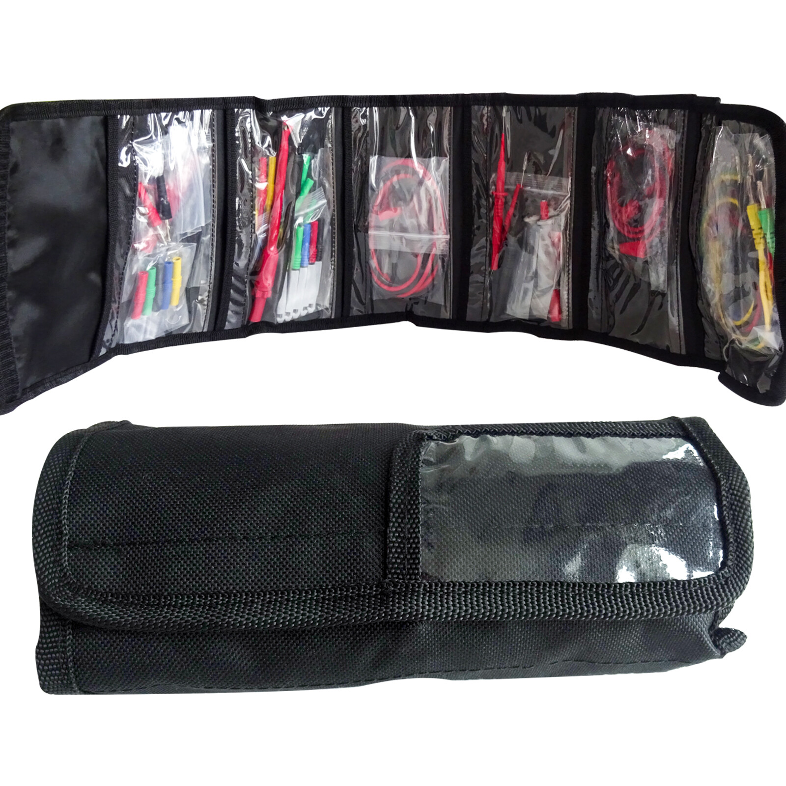 57PCS Back Probe Set Multimeter Test Lead Kit with Replaceable Probe Banana Plug