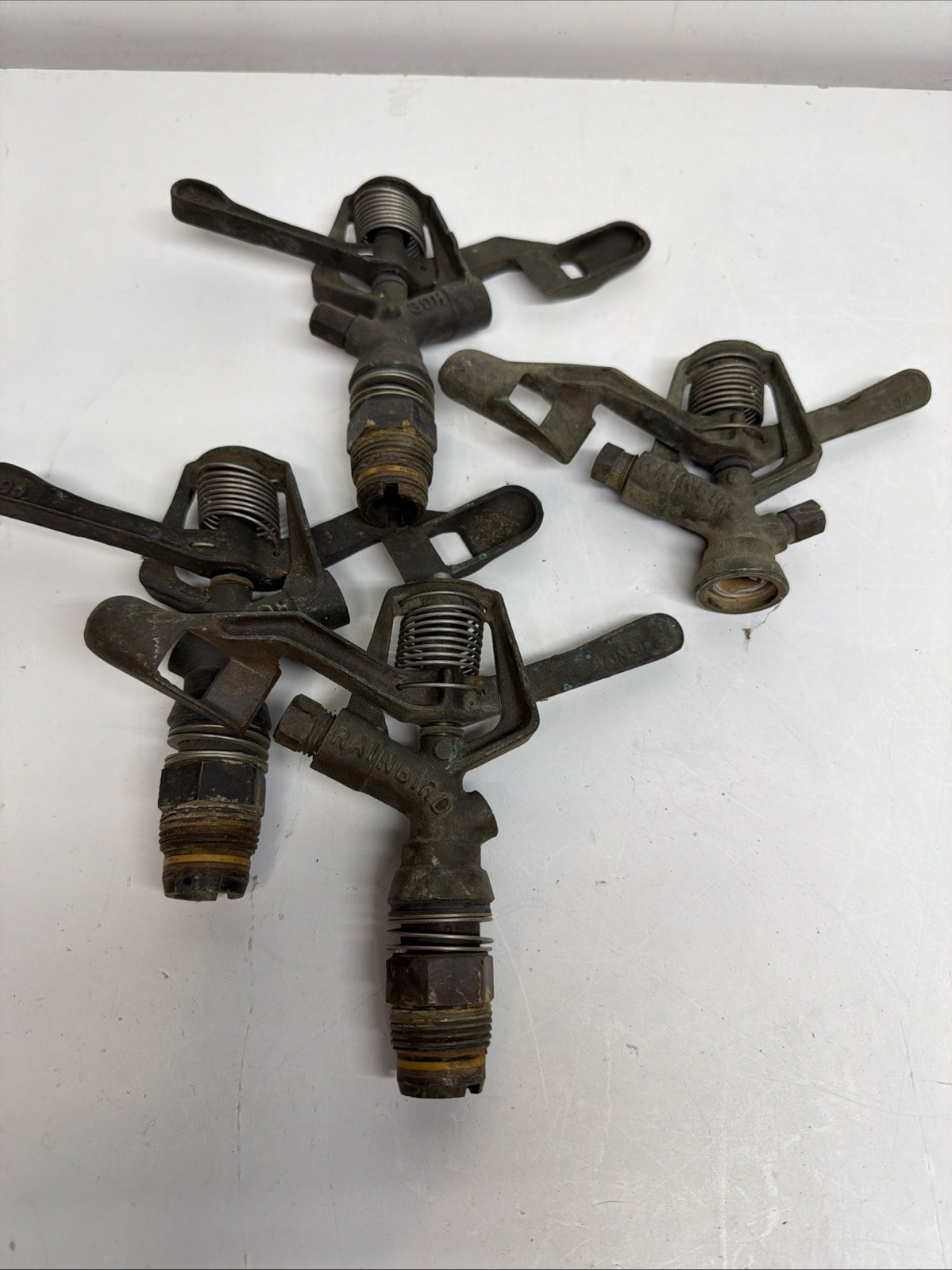 4 - RAIN BIRD 30H BRASS IMPACT SPRINKLER