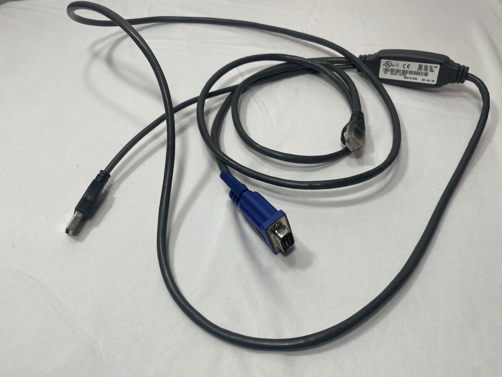 Avocent USB KVM Cable Vertiv Autoview USBIAC-7 USB KVM Switch Cable Module