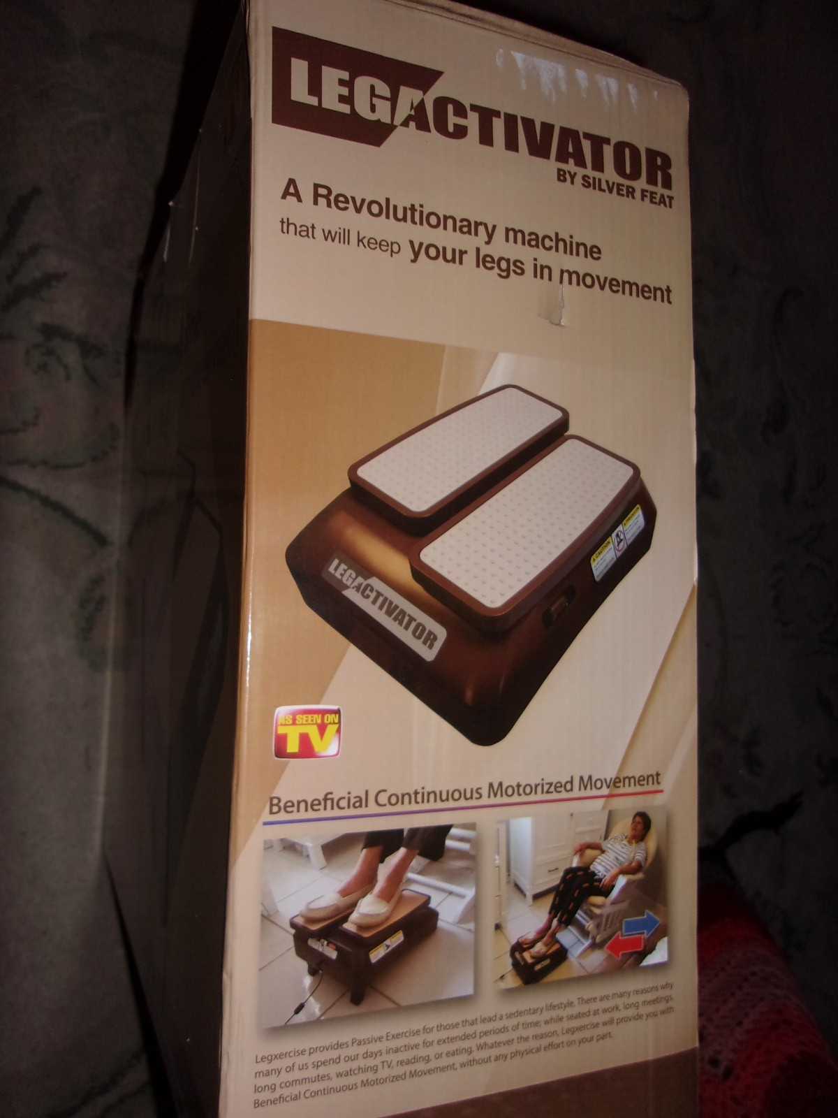 Leg Activator Exercise Machine with Power Cord (Tested) ..new...