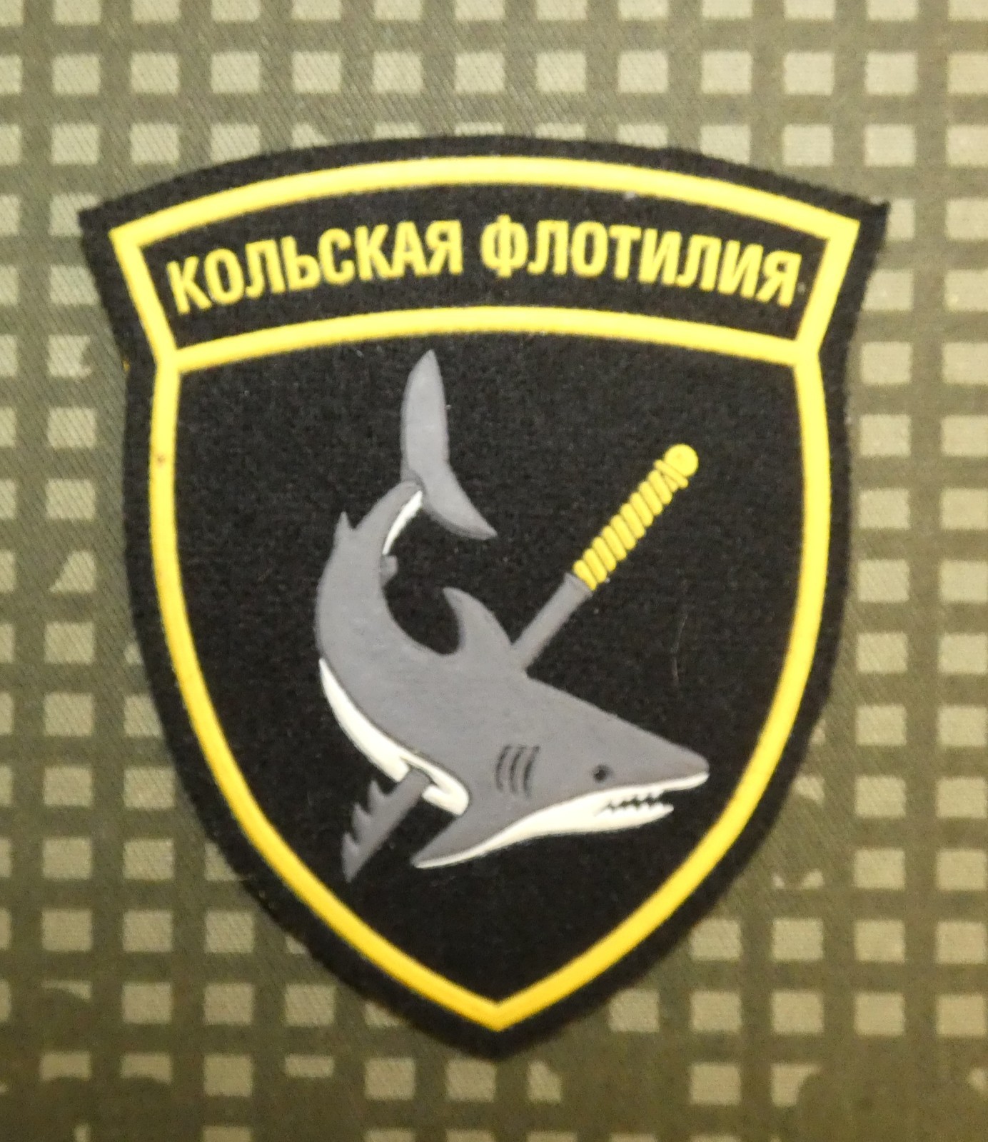 Russian Naval Forces Kolsky Flotilla Northern Fleet Sleeve Patch