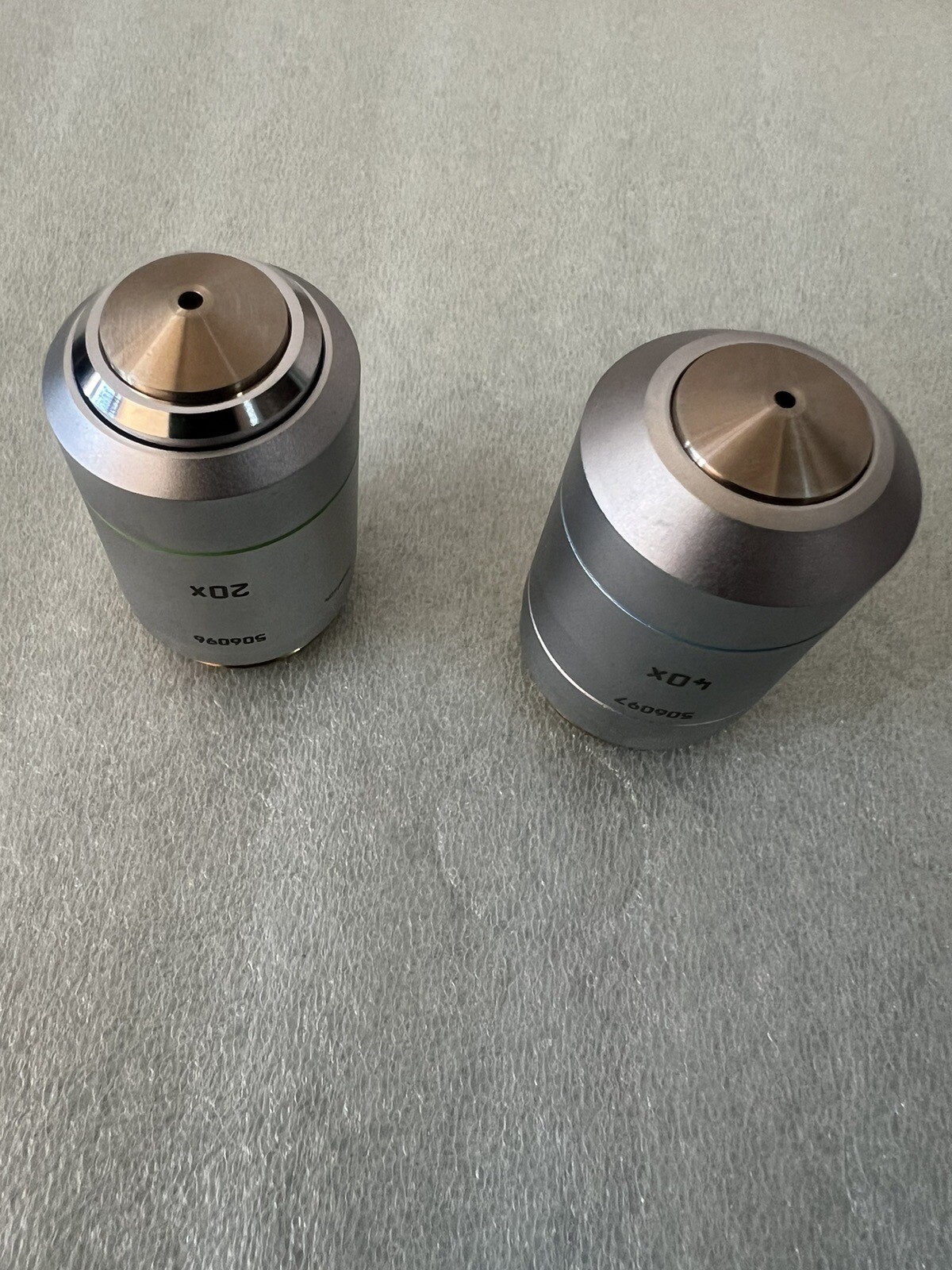 Leica N Plan 20x /.40 Infinity & 40X 0.65 Microscope Objectives