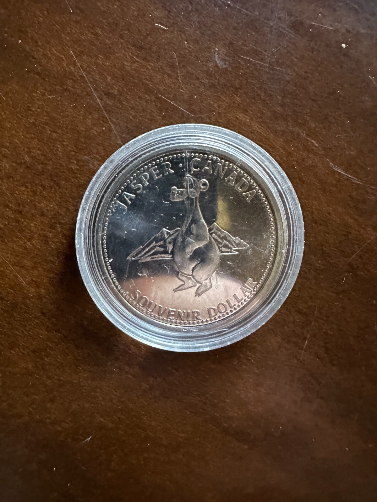 Canada Souvenir Dollar Jasper Canada Canada Goose 1986