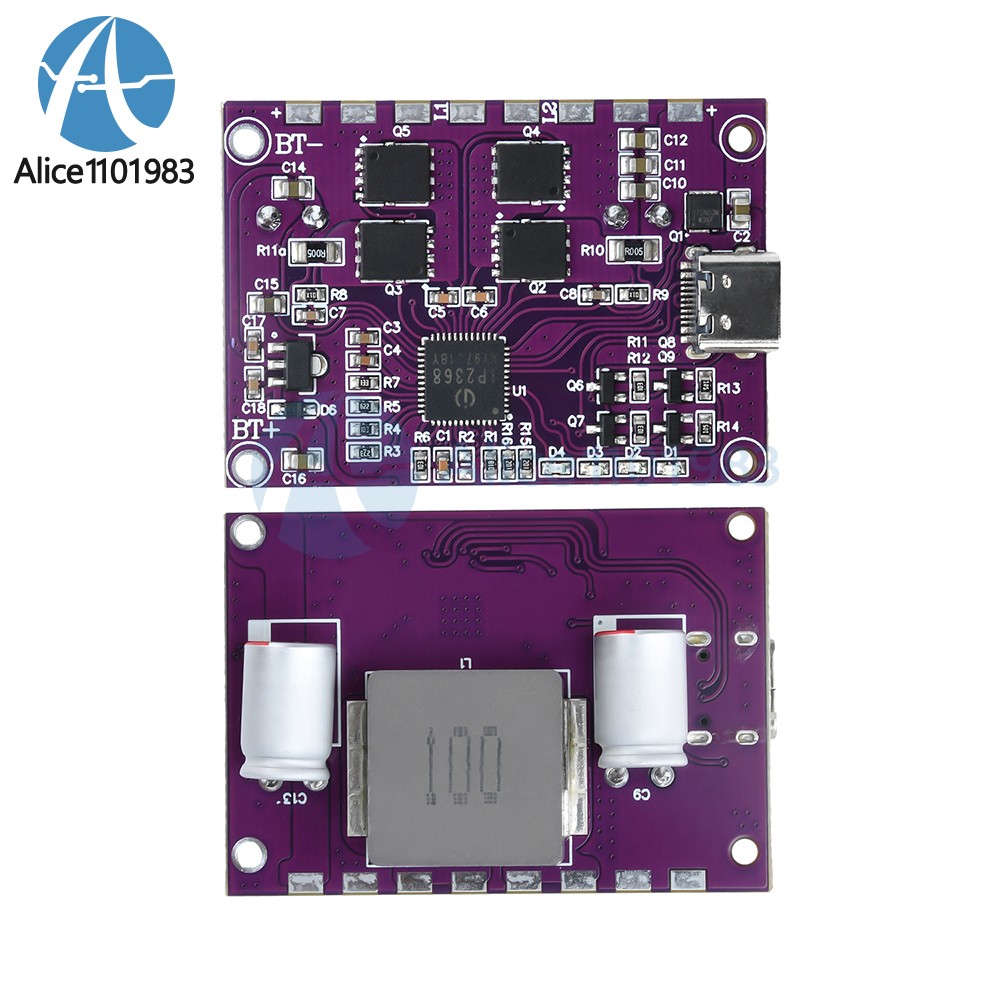 IP2368 Bidirectional 100W Fast Charging Module Buck-Boost for Li-ion Battery