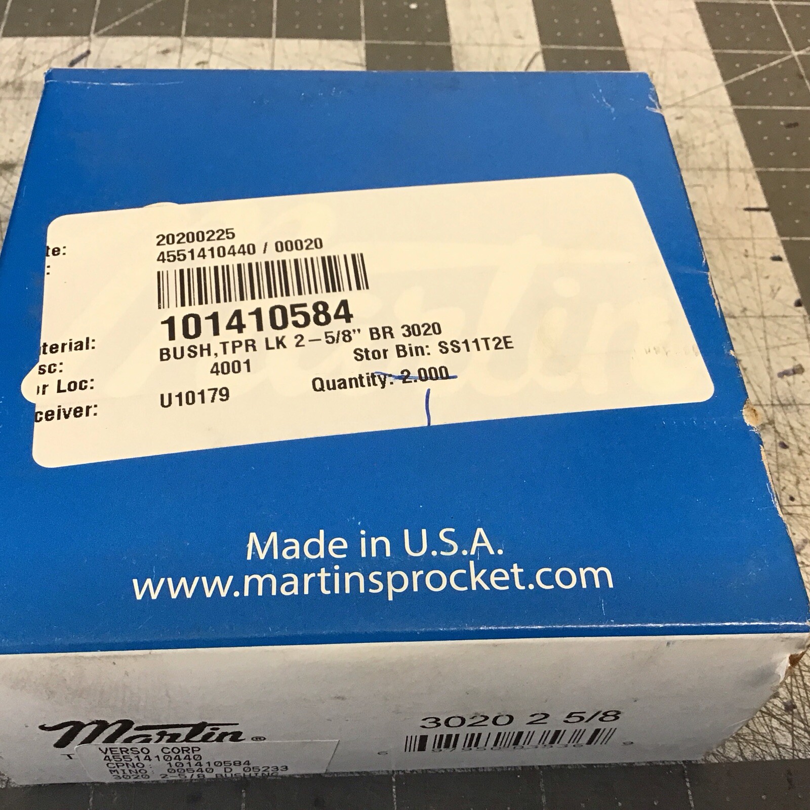 Martin 3020 2-5/8 Bushing New(LMP43C)
