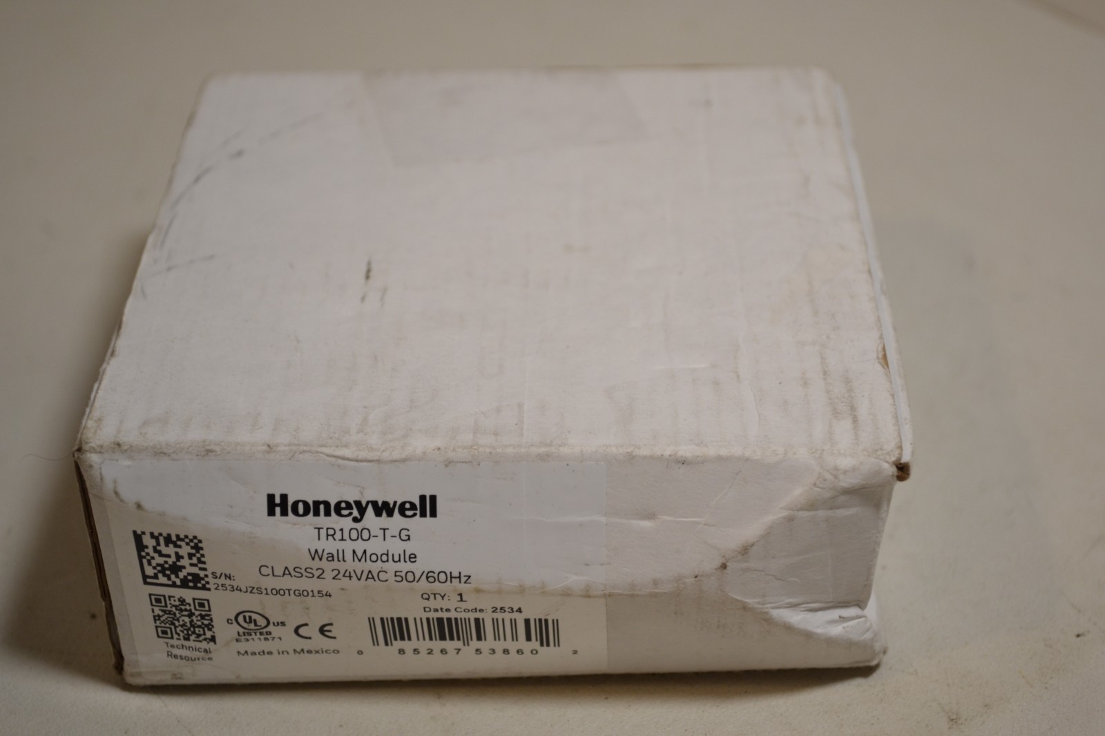 GENUINE HONEYWELL TR100-T-G Wall Module