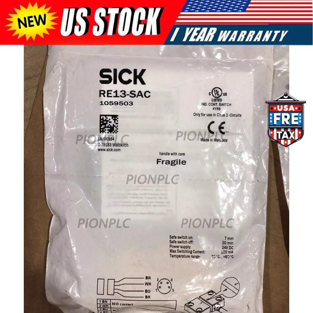 NEW SICK RE13-SAC 1059503 RE13SAC Safety Switch
