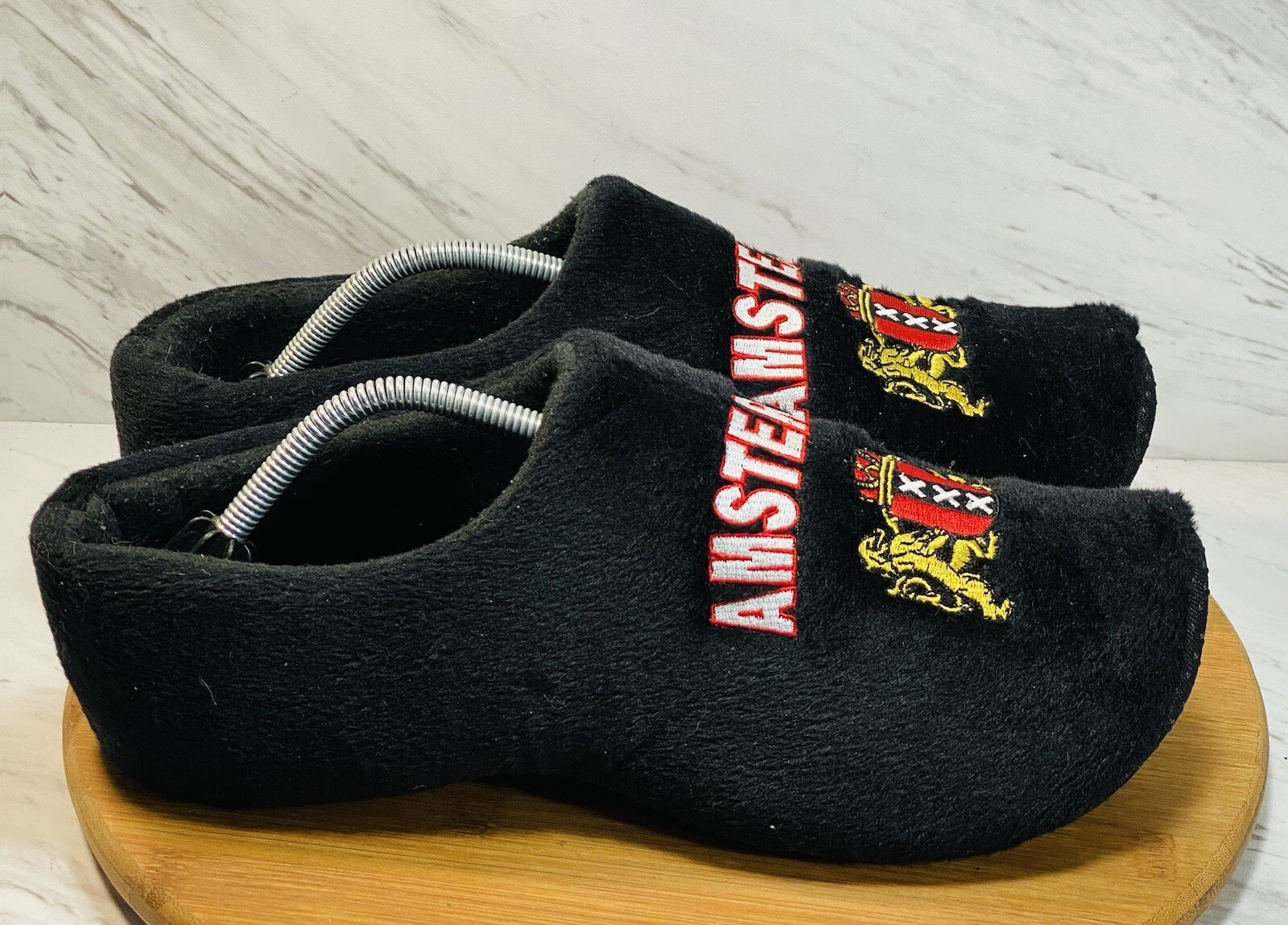 Amsterdam Clog Slippers Black Size 10-11
