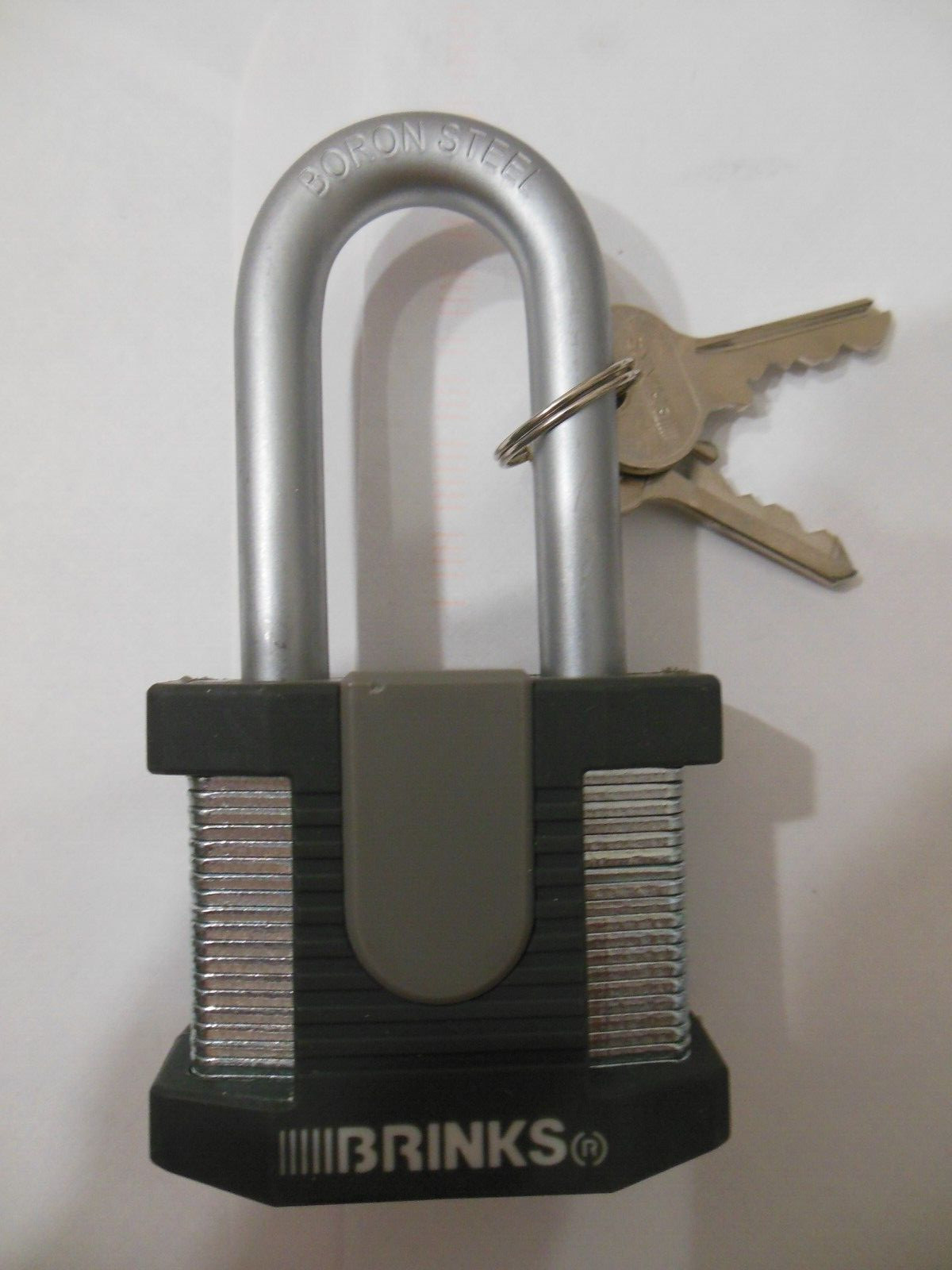 BRINKS * Commercial. Grade * Boron Steele* Long Shackle * Free Shipping