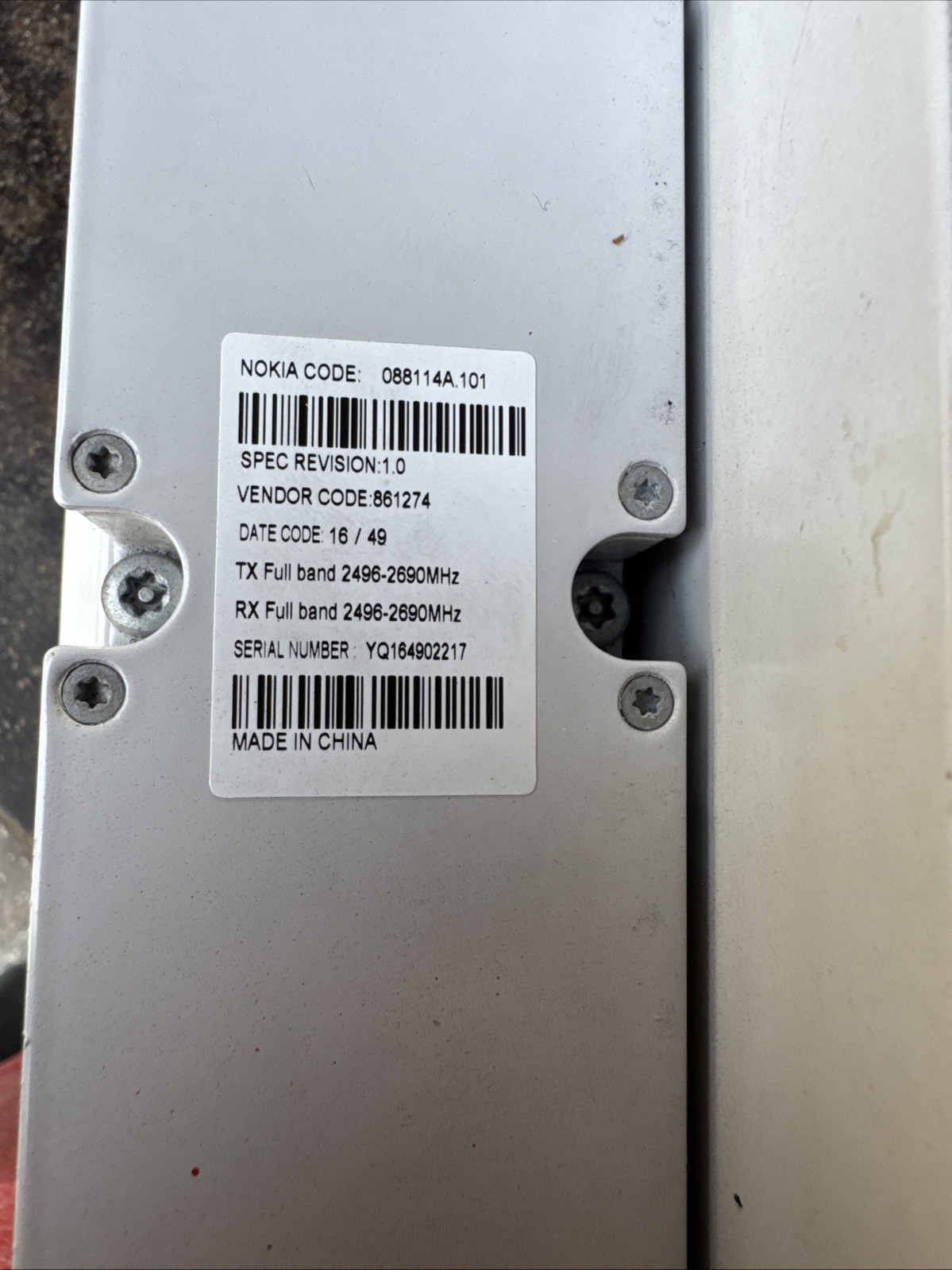 Nokia Networks Flexi Zone 2600 Micro Base Station