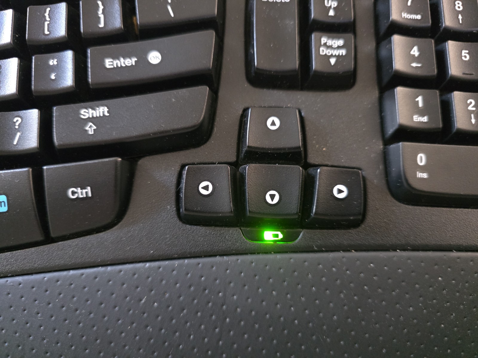 Logitech K350 Wave Wireless Keyboard - No DONGLE/USB Connector