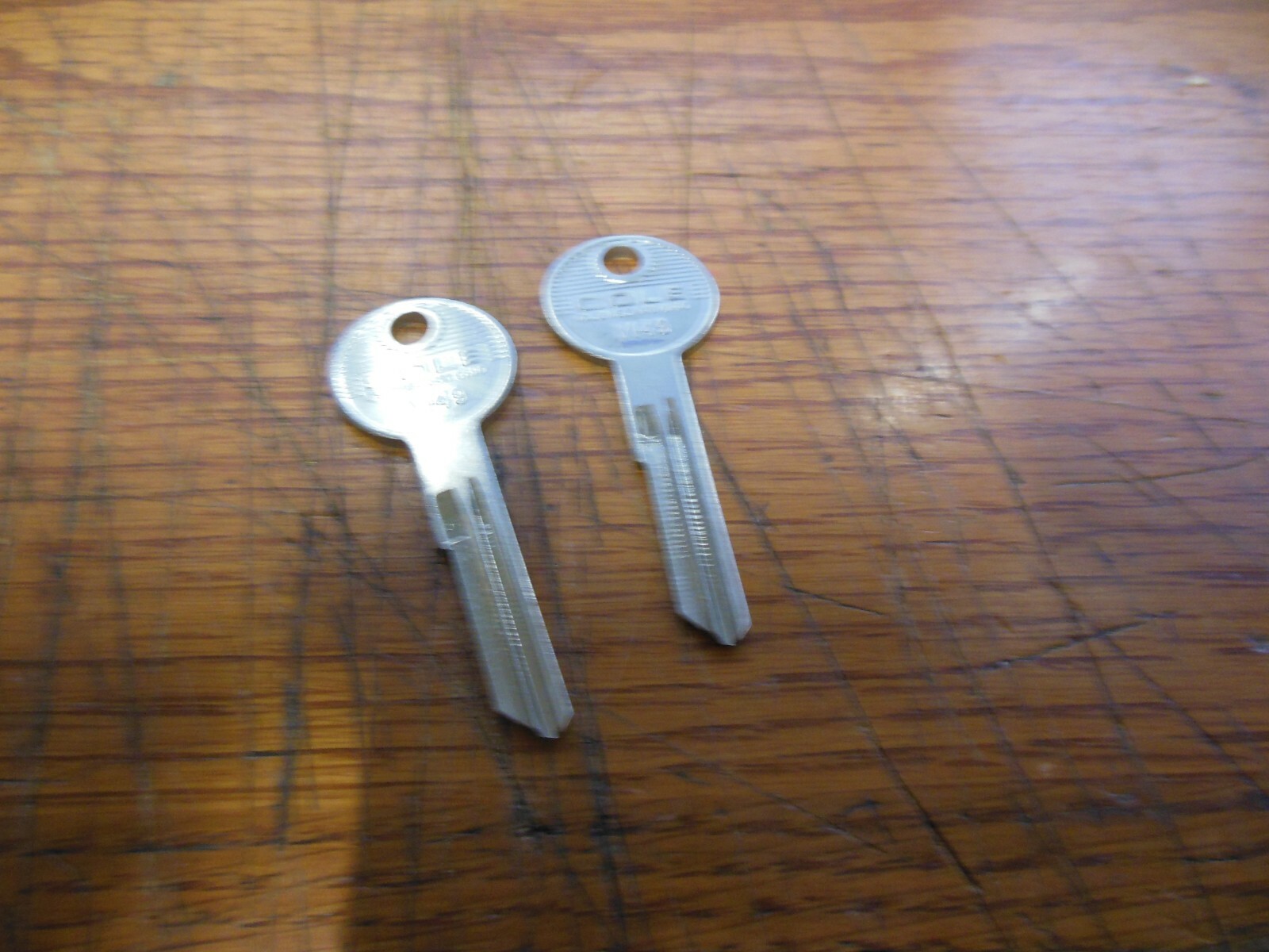 2 Cole Y149 Key Blanks