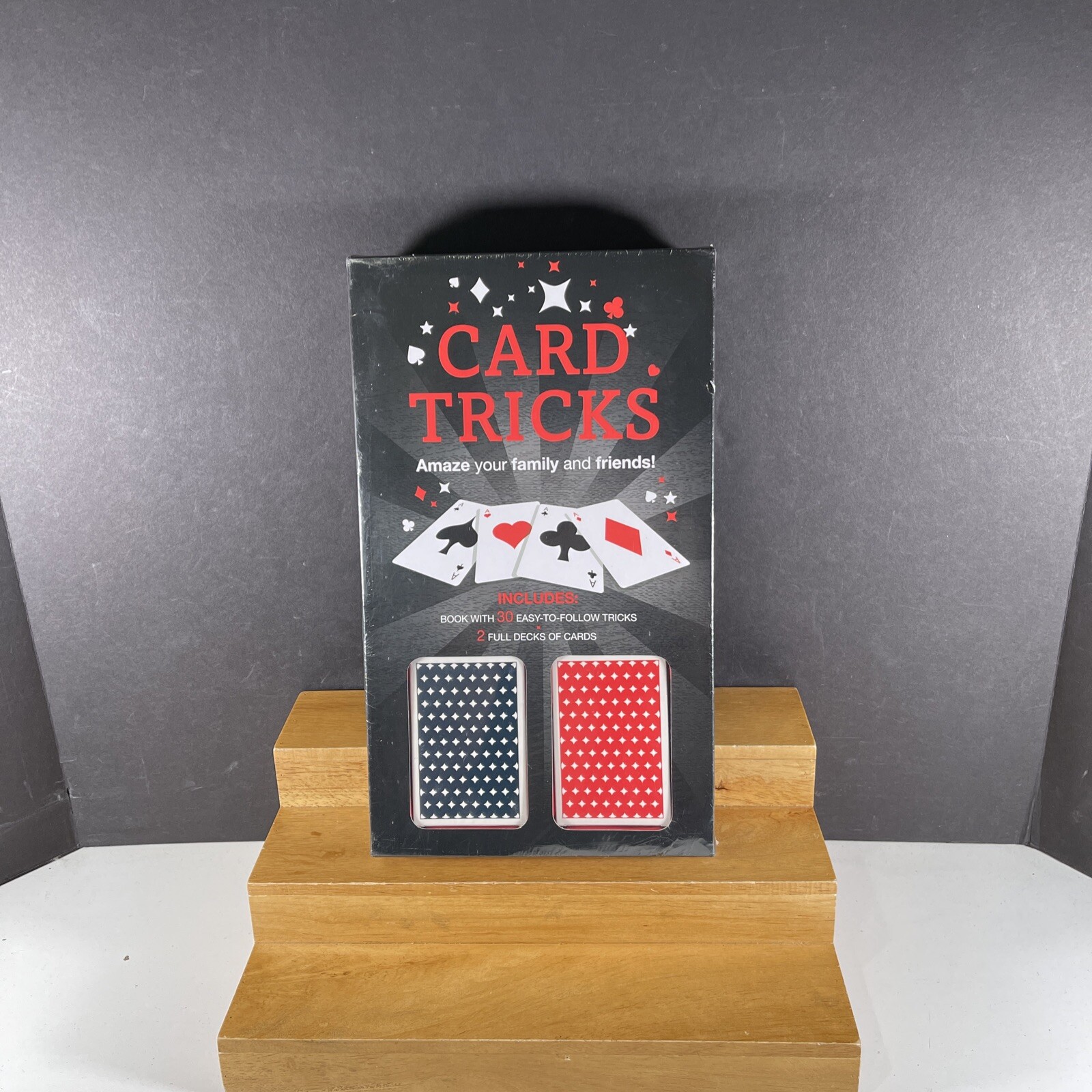 NEW SEALED Card Tricks 30 Easy to Follow Tricks 2 Full Decks of Cards