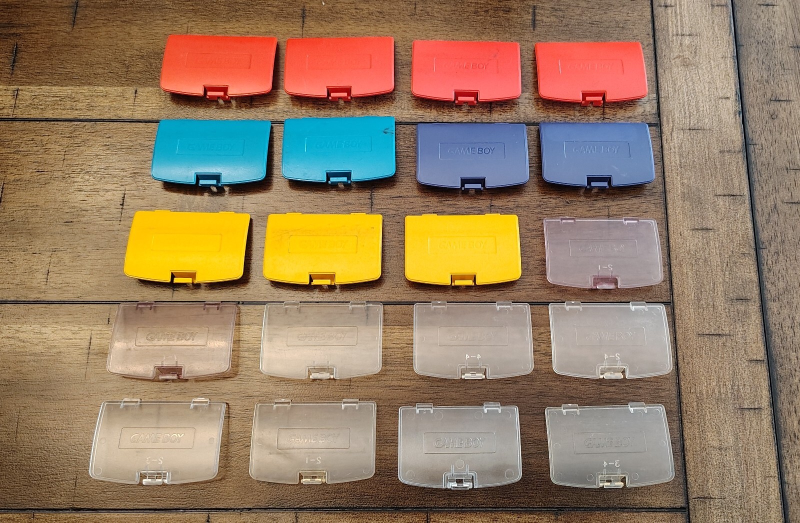 OEM Original Game Boy Color GBC Battery Covers (6 Colors)