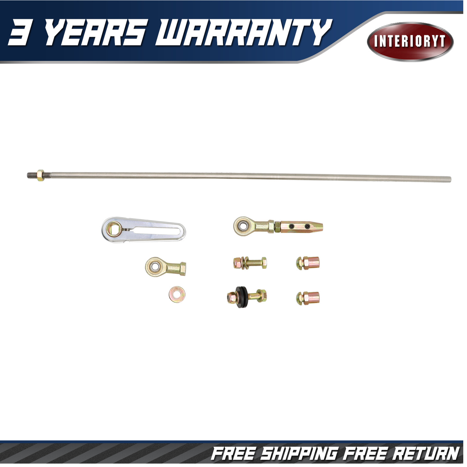 For GM Transmissions 350 400 700R4 Universal Adjustable Column Shift Linkage Kit