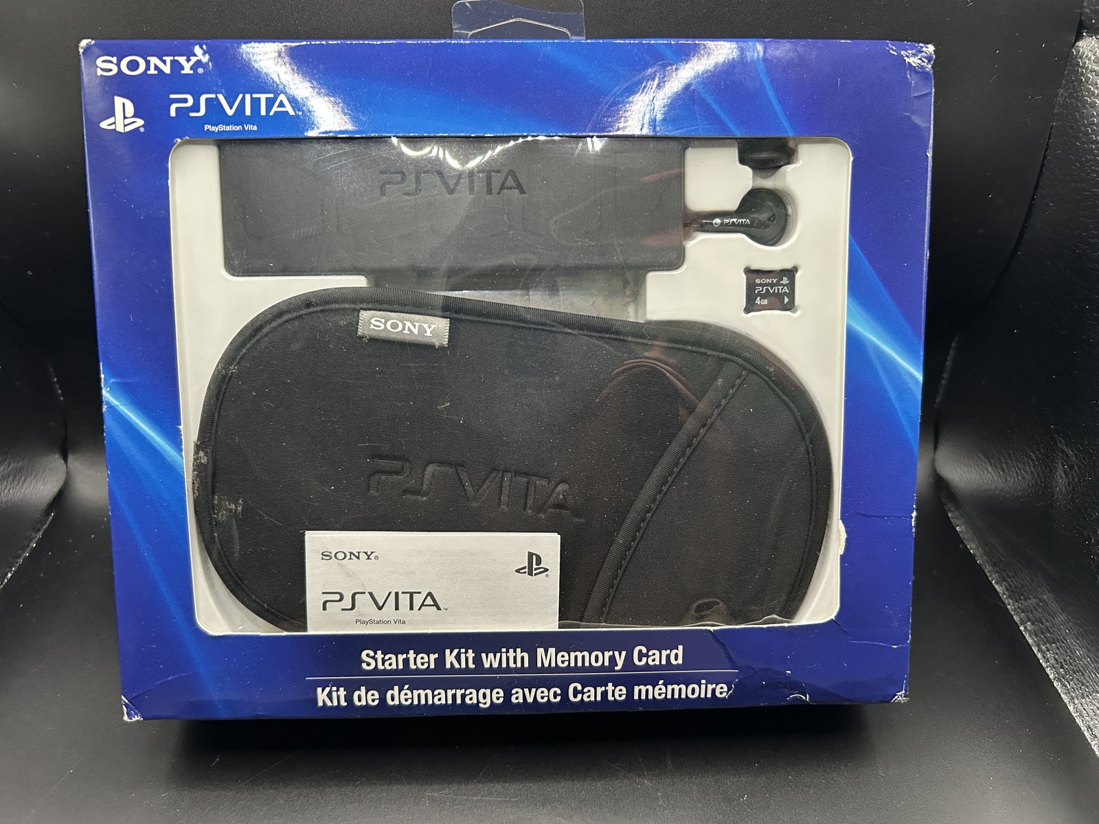 Sony PlayStation PS Vita Starter Kit with 4GB Memory Card, Headphones, Pouch NEW
