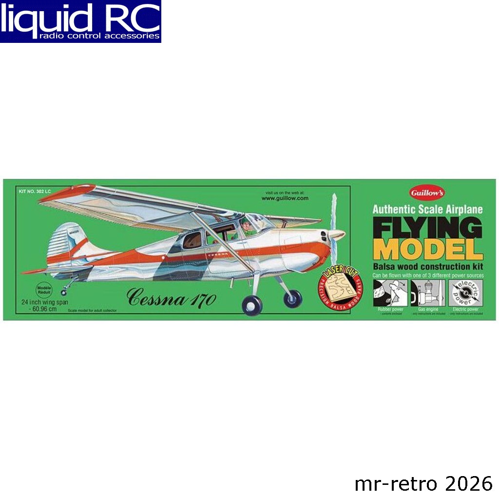 Guillows 302LC Cessna 170 Laser Cut