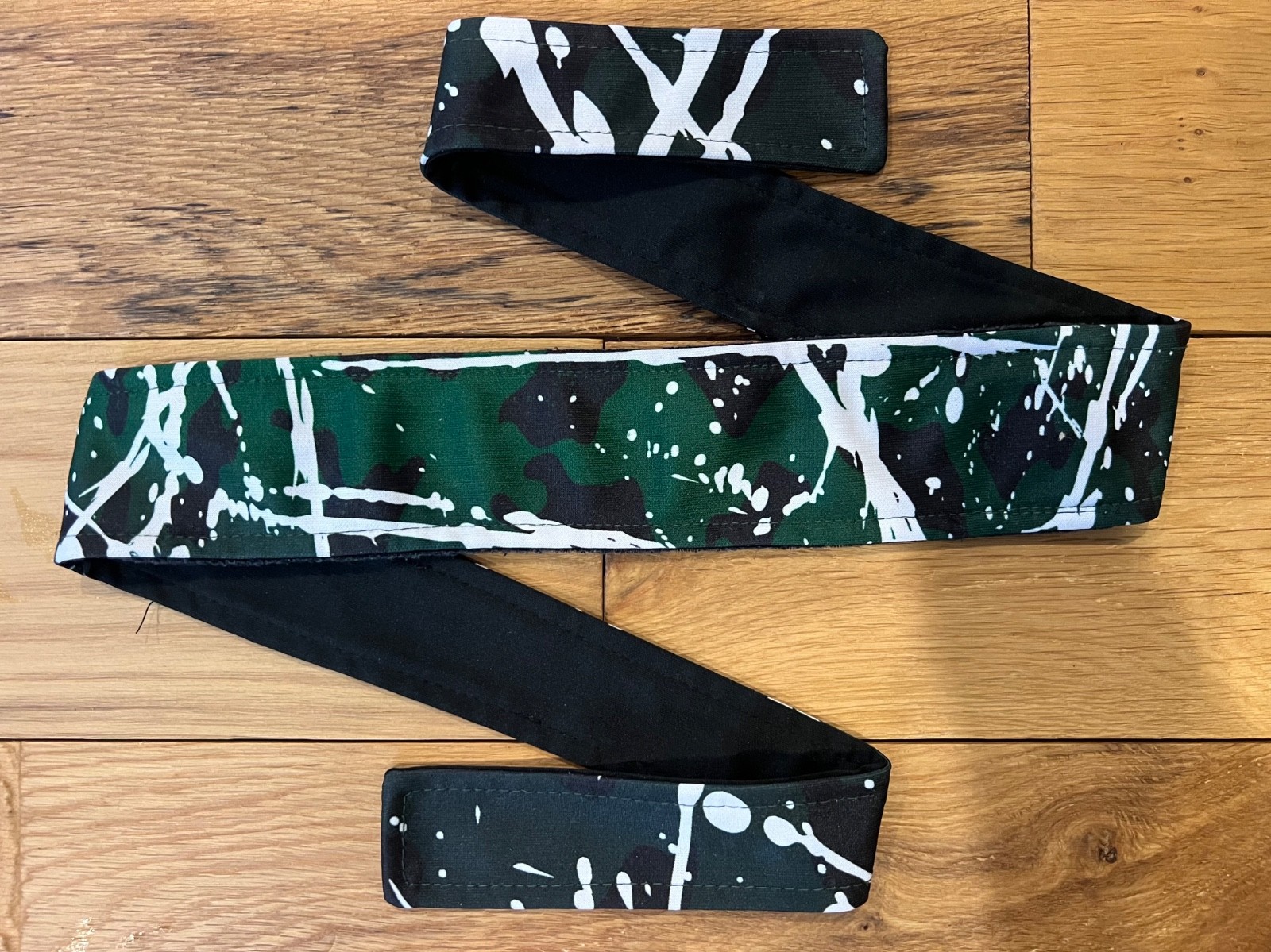 LIMITED Edition Willballforsoup Paintball Headband Green Spatter FREE SHIPPING!