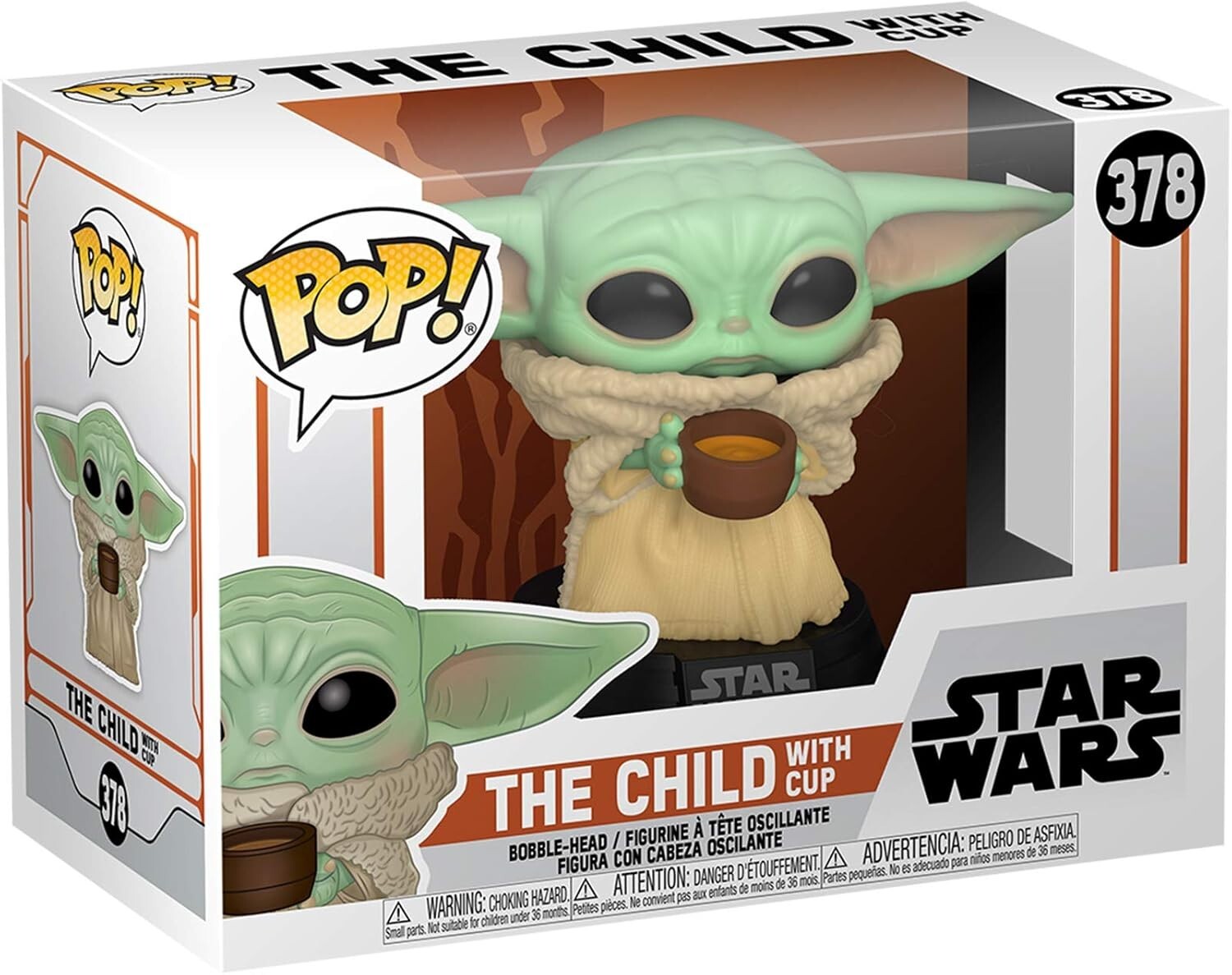 Funko Pop! Vinyl: Star Wars - The Child with Cup #378