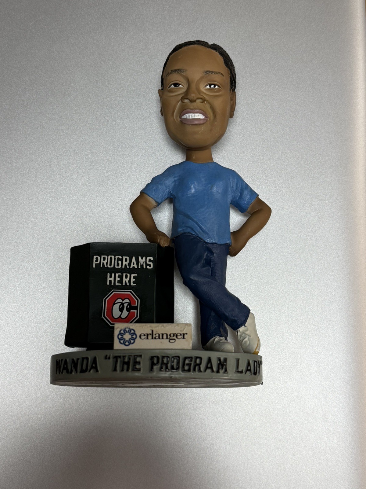 Wanda "The Program Lady" - Chattanooga Lookouts Minor League Baseball Bobblehead
