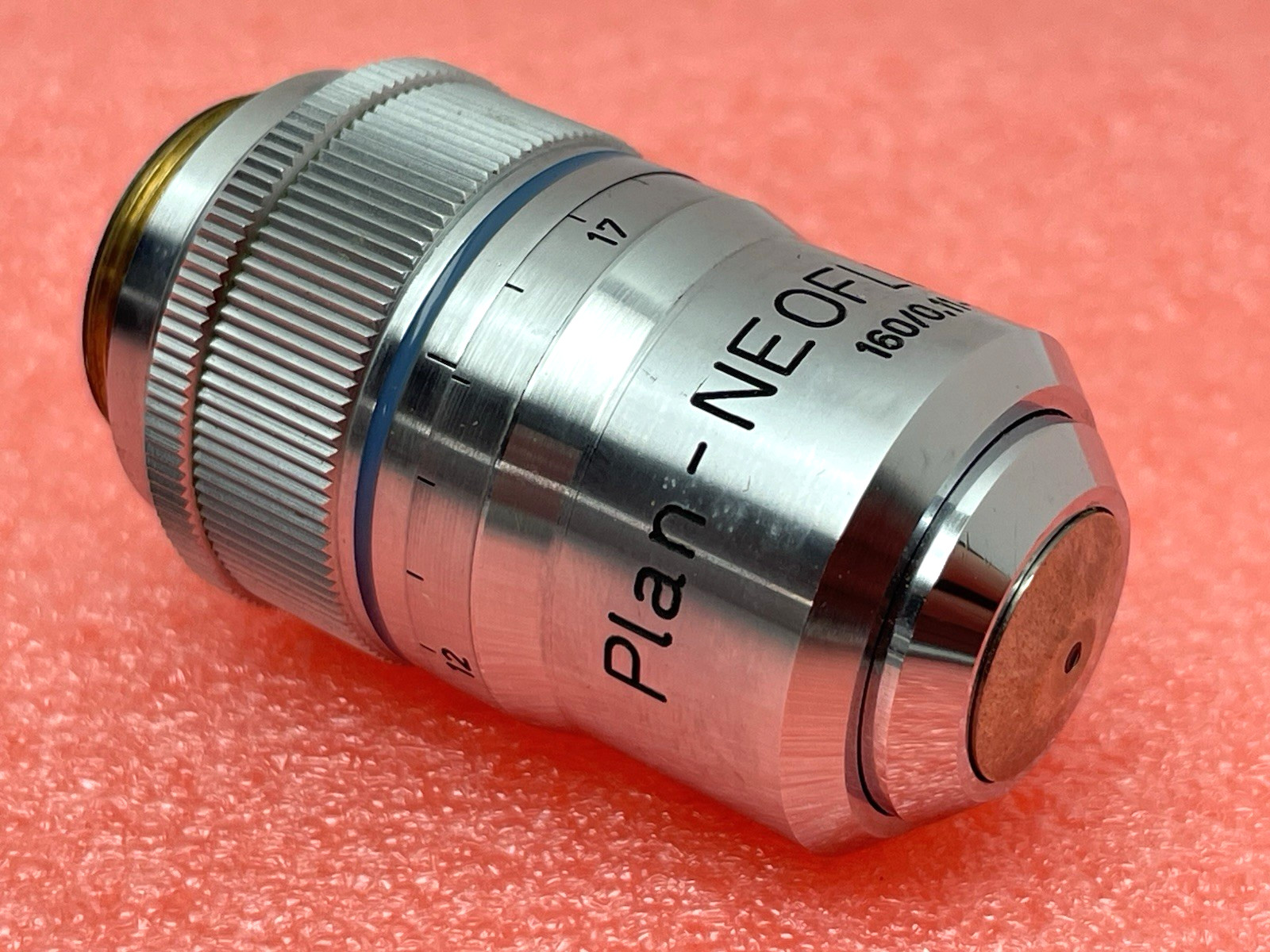 CARL ZEISS PLAN-NEOFLAUR 63/0.90 MICROSCOPE OBJECTIVE 160/0.11-0.23