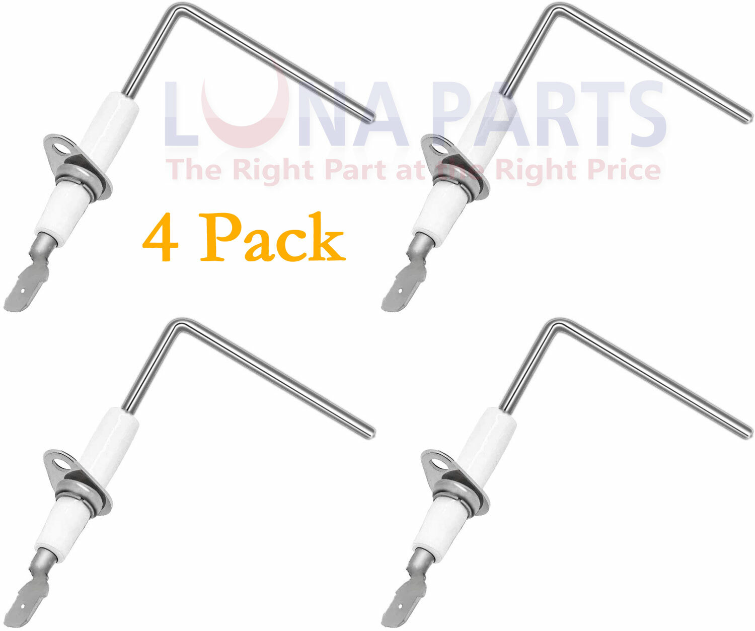 4 Pack Sensor Sensing Rod SEN1114 SEN01114 for Trane American Furnace Flame
