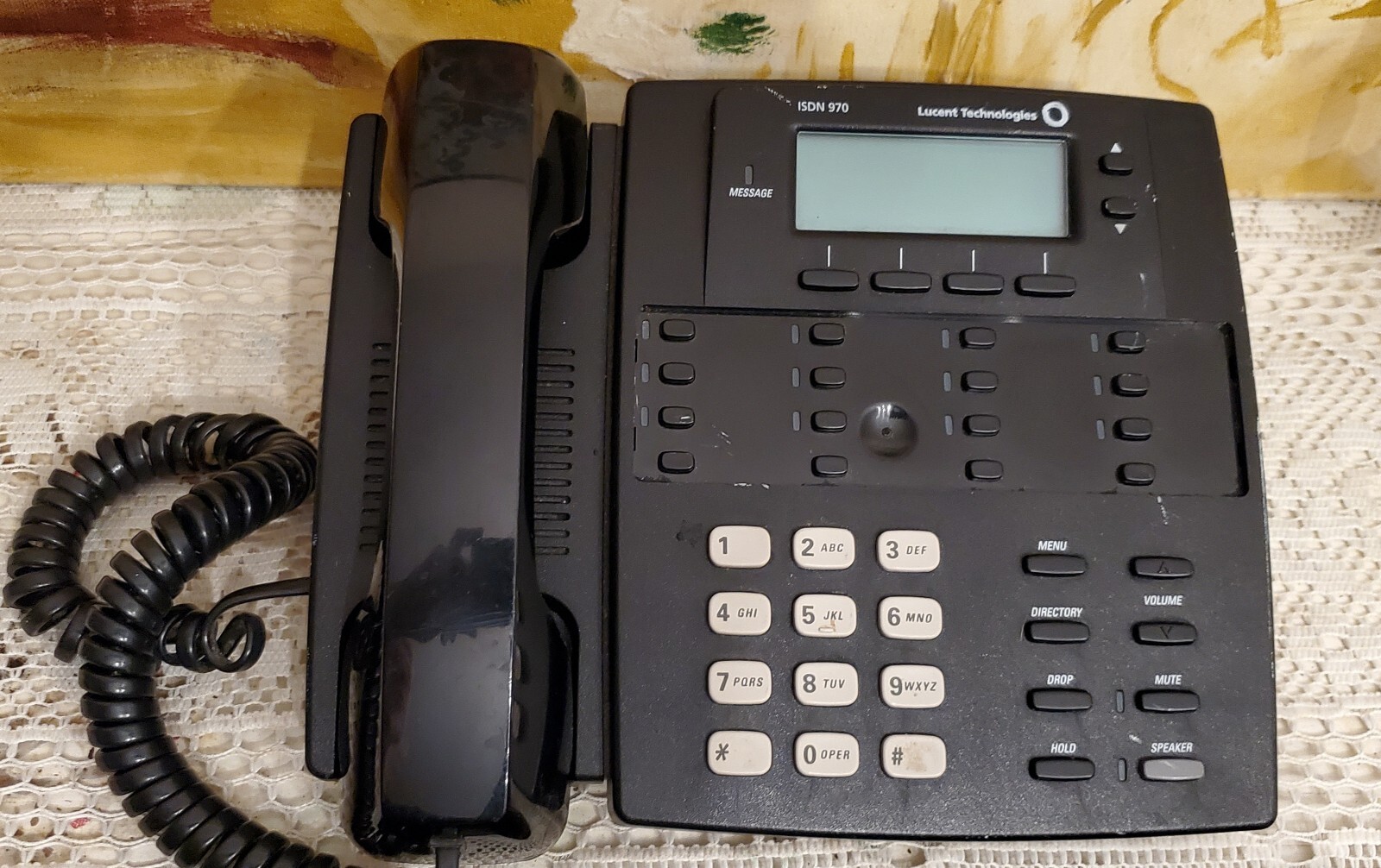 AT&T Lucent ISDN 970 Speaker Telephone 108029208 Untested