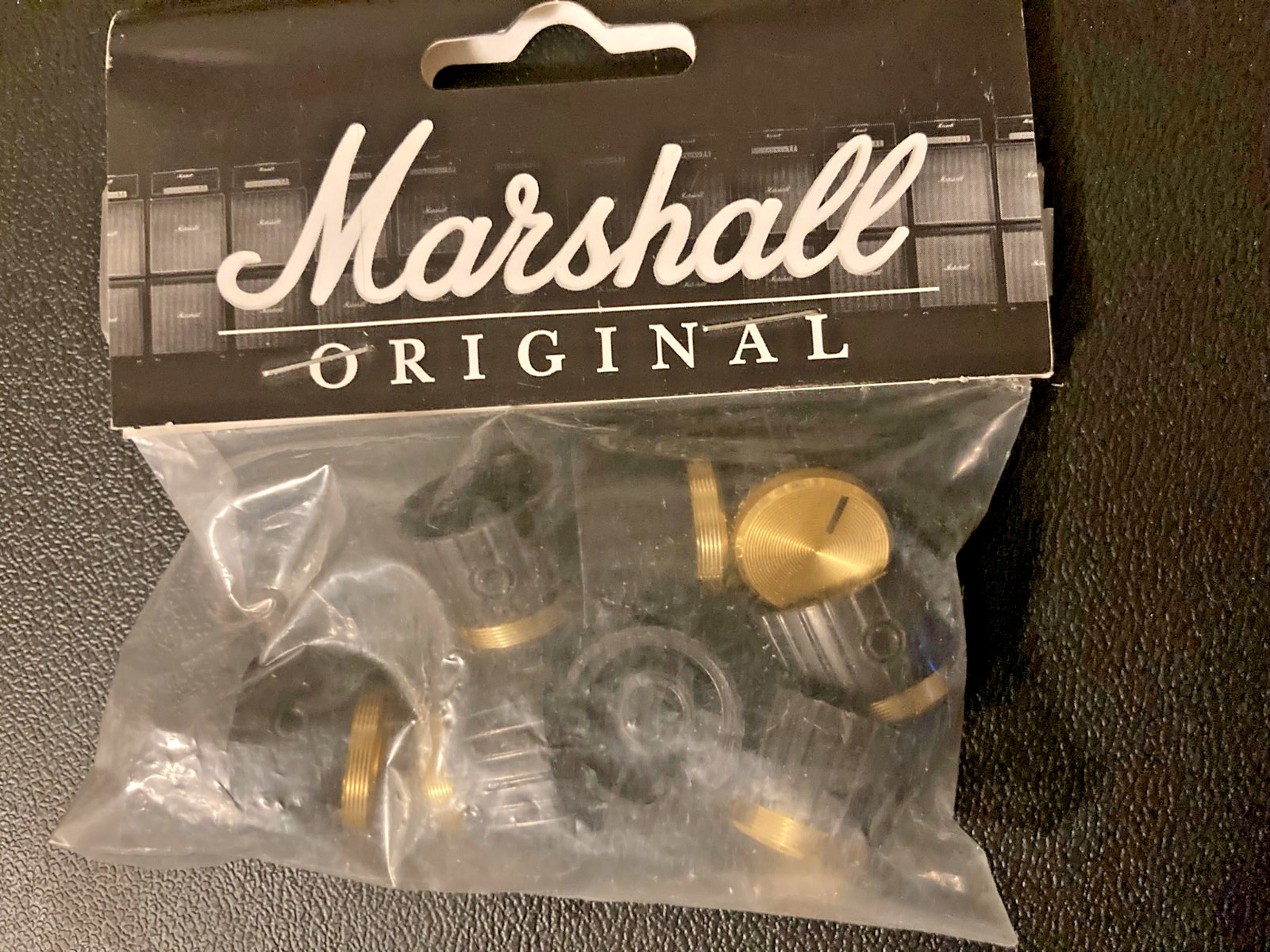 Original Marshall Guitar AMP Set Screw Knobs