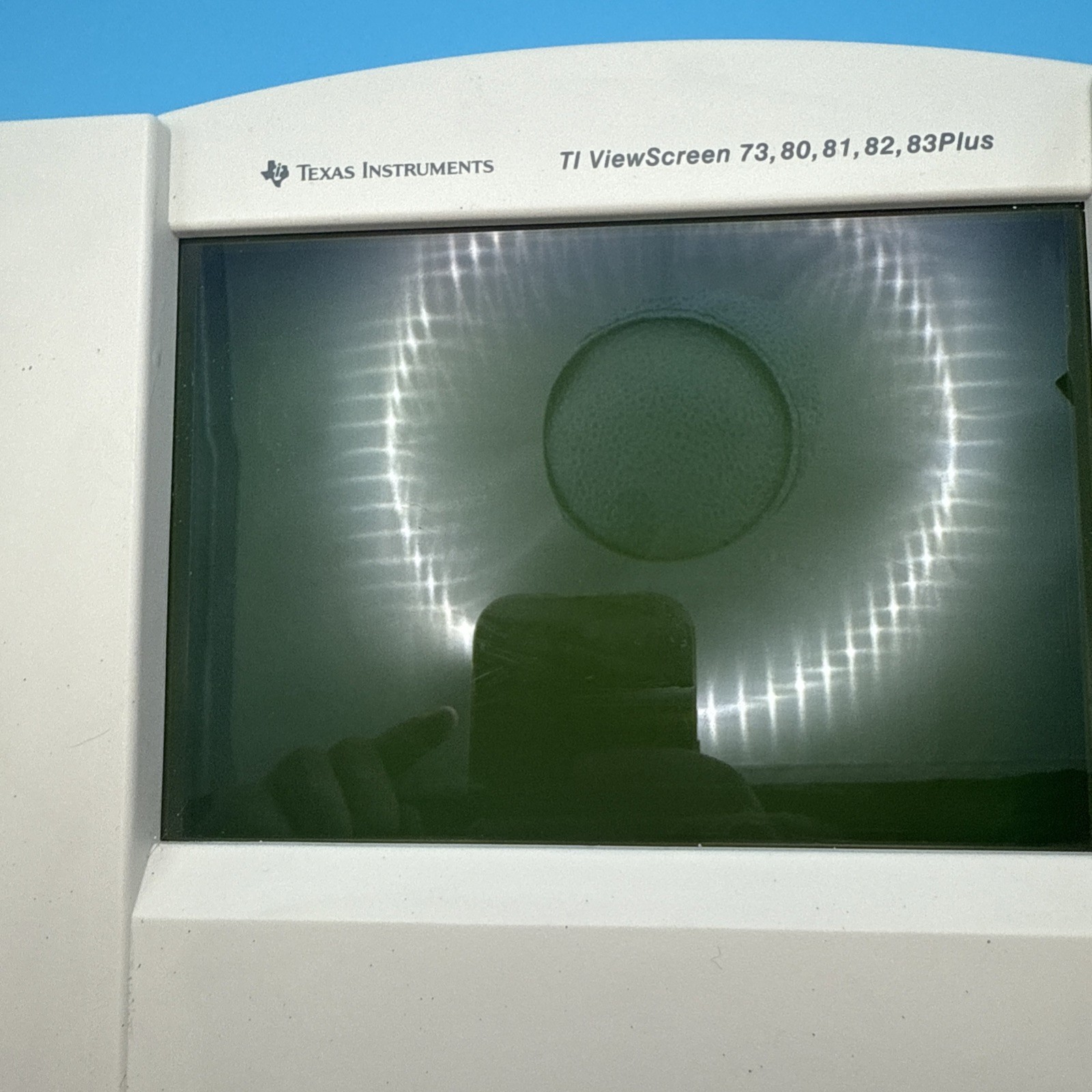 Texas Instrument TI Nspire ViewScreen Panel With wires/Charger/Manual