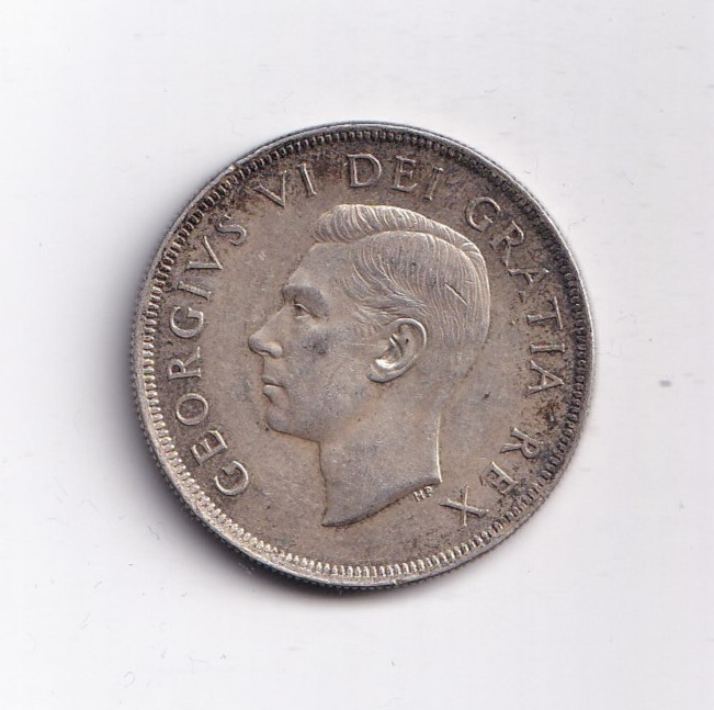 Canada 1 Dollar 1949 Silver Welcome Newfoundland (KM#47)