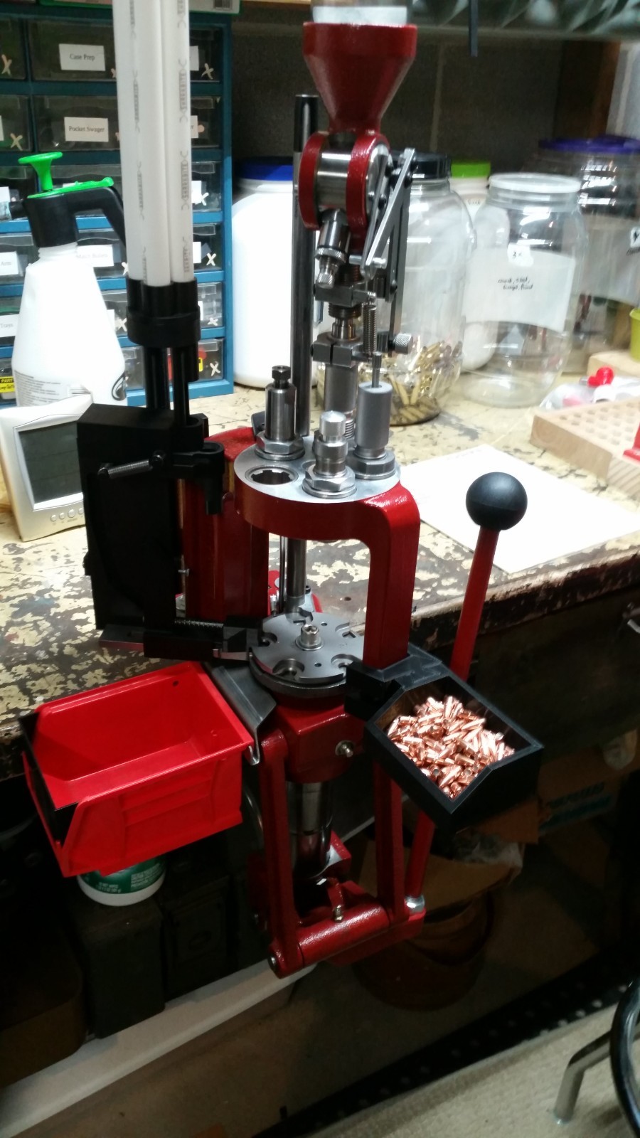 Front Projectile Tray, for current Horn ady LnL Lock n Load AP Reloading Press
